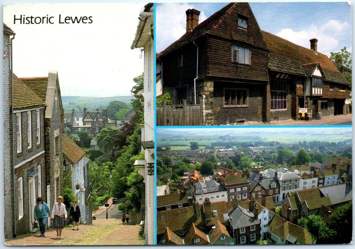 Postcard - Historic Lewes, England