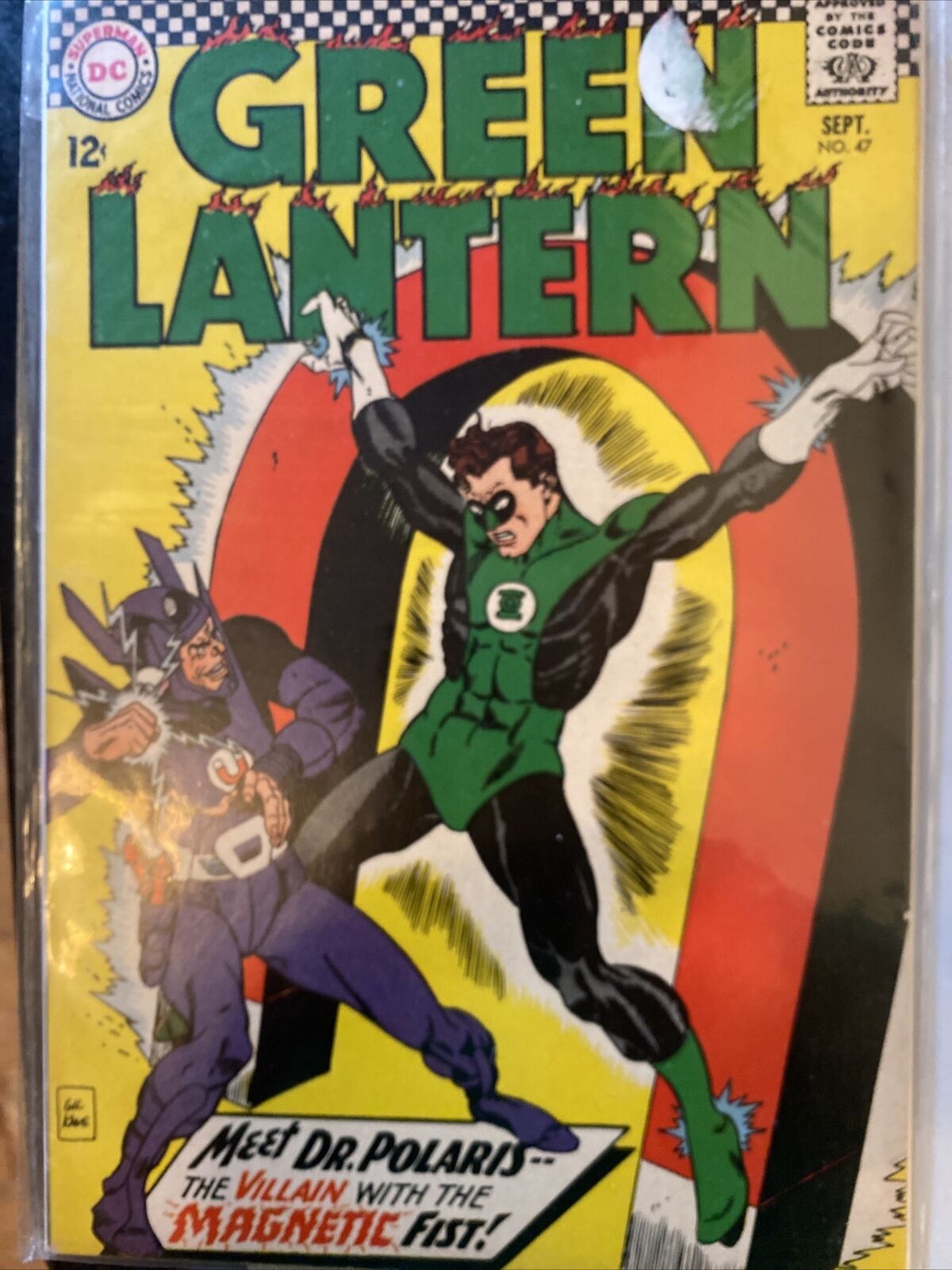 Green Lantern #47 .12 Cent Silver Age Comic 1966 VFine Or Better. & 2Free Comic$