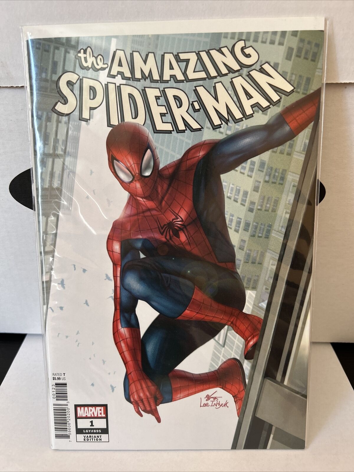 Amazing Spider-Man #1 Inhyuk Lee Variant Marvel Comics 2022 NM