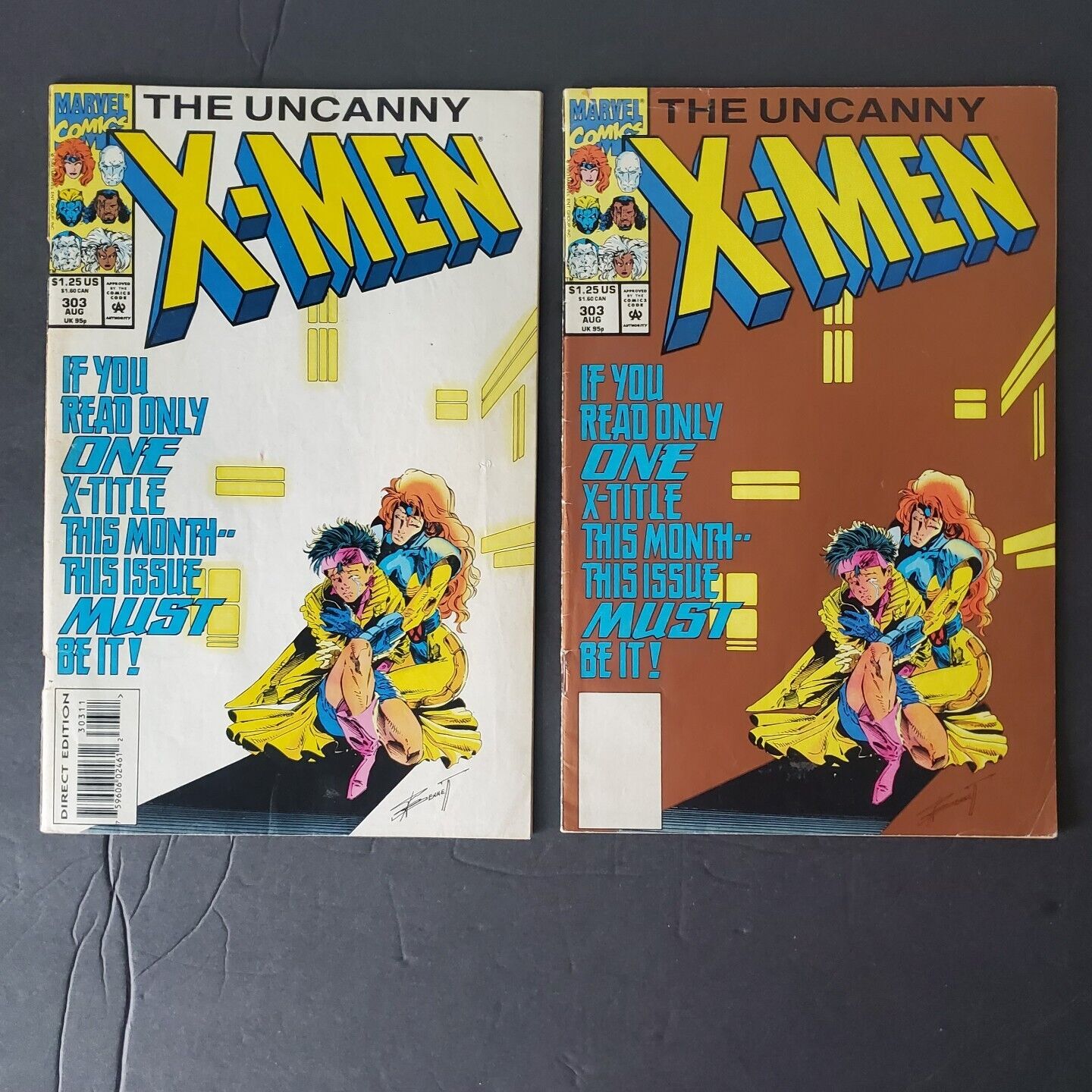 The Uncanny X-Men #303 Gold & White Edition (Marvel, August 1993)