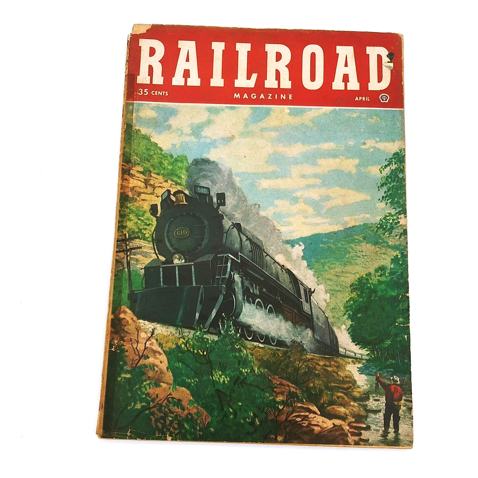 Vintage Railroad Magazine April 1949 Issue Vol 48 No 3 Goshan Gap Va (b) - READ