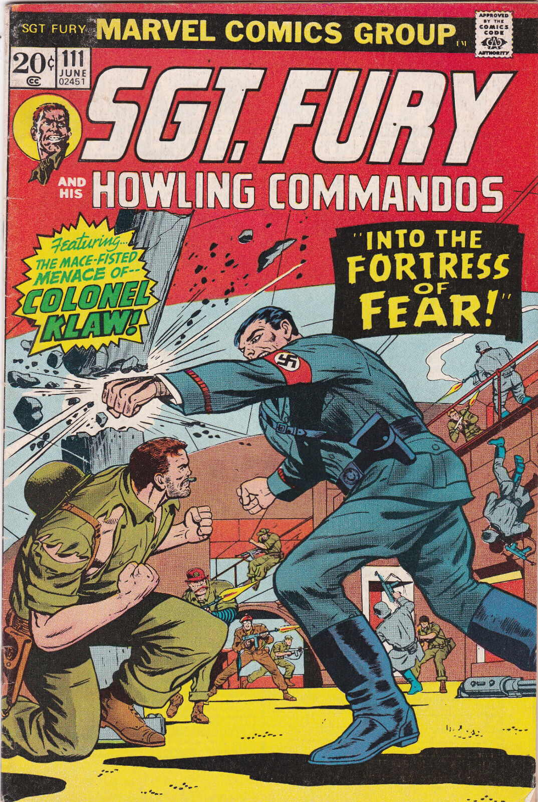 Sgt. Fury and His Howling Comandoes #111 FN