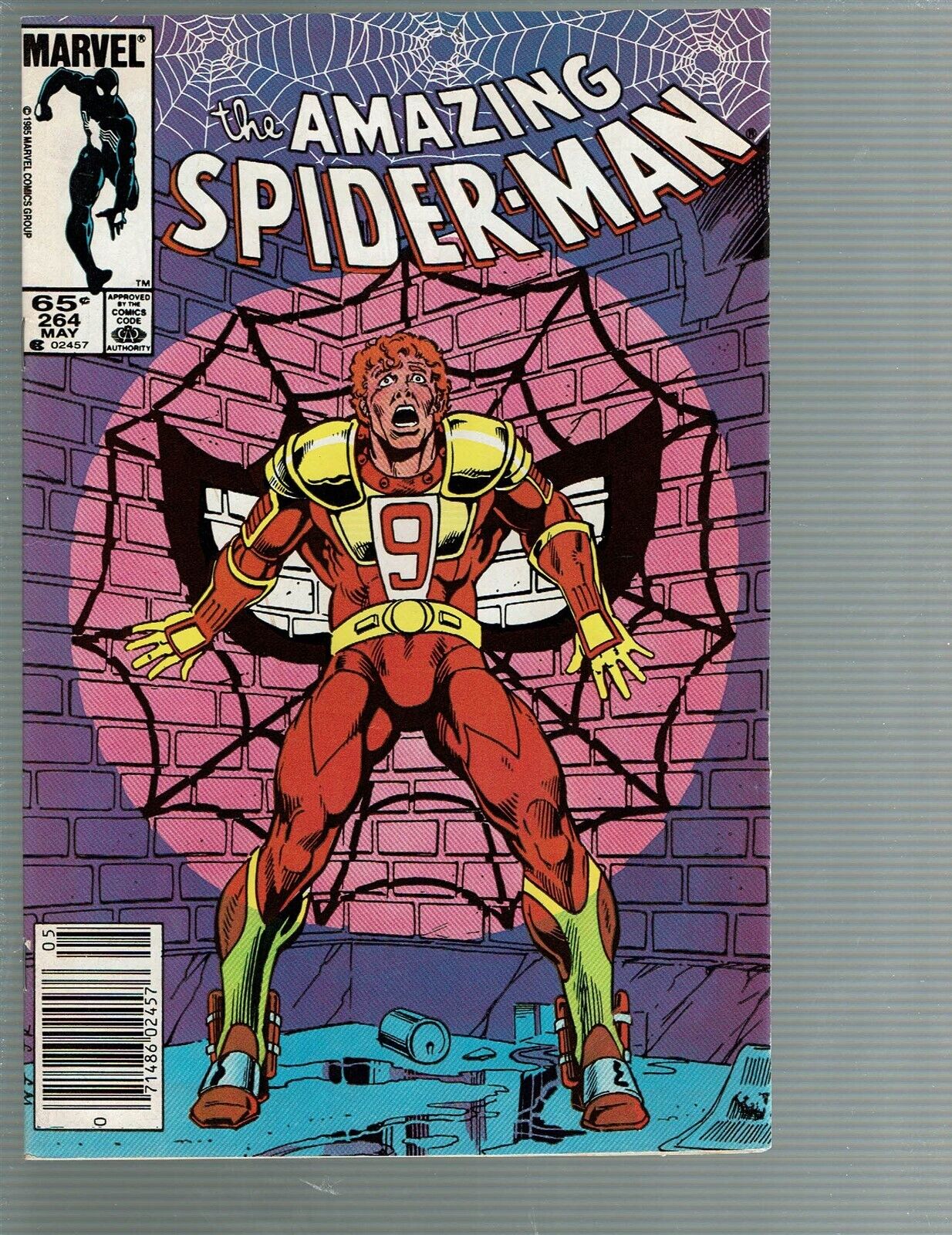 Amazing Spider-Man 264 Red 9 on the scene VF