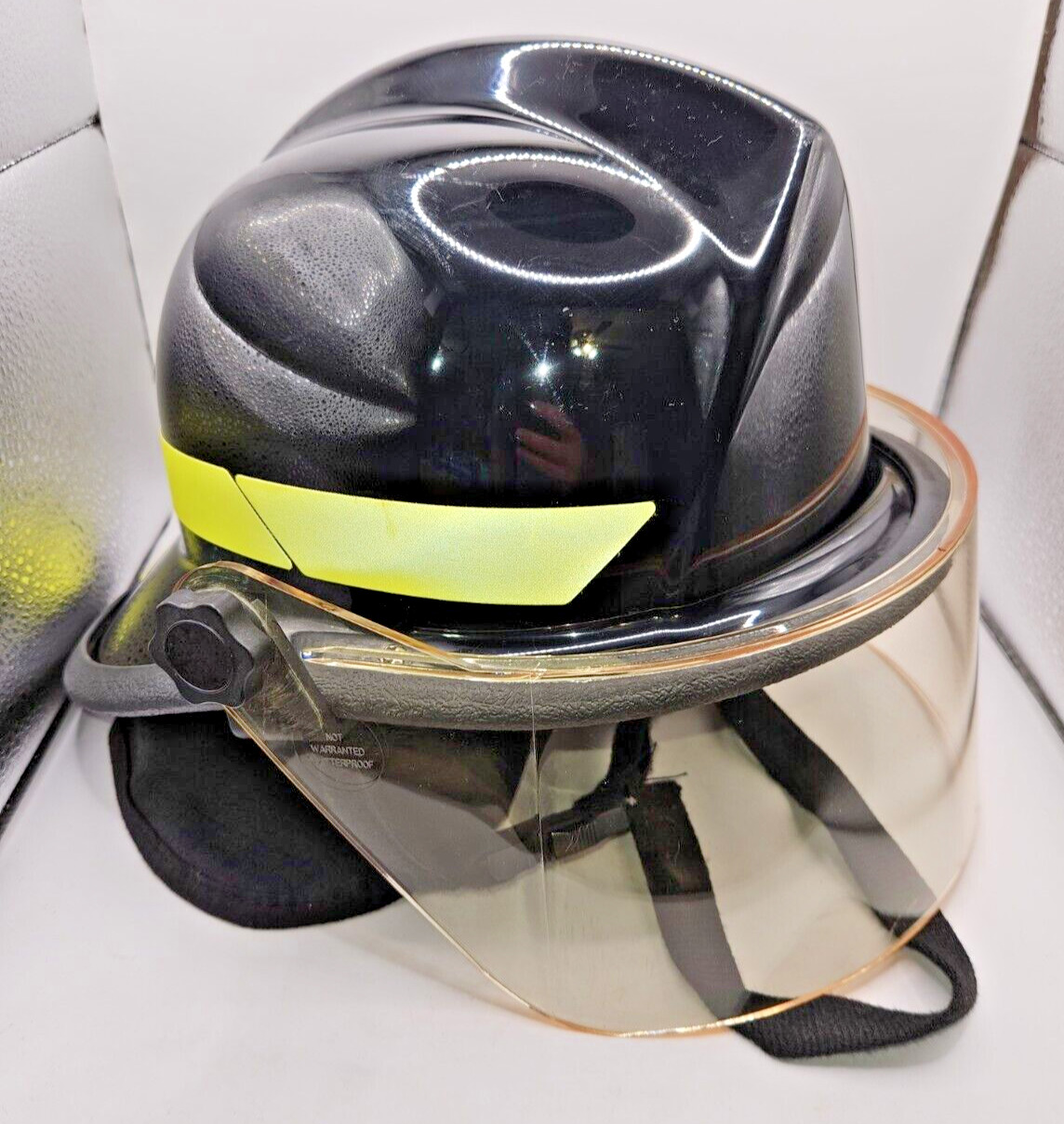 BULLARD LT SERIES Fire Helmet 2015 EMS EMT  Rear & Side Protector black adjust