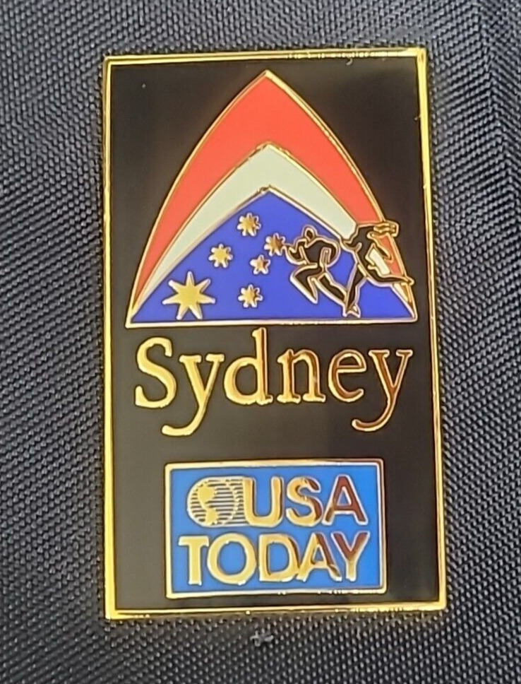2000 SYDNEY USA TODAY MEDIA OLYMPIC PIN