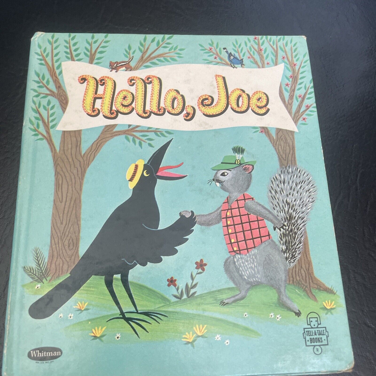 Hello Joe Vintage Children’s Whitman Tell -a-tale Book Vintage