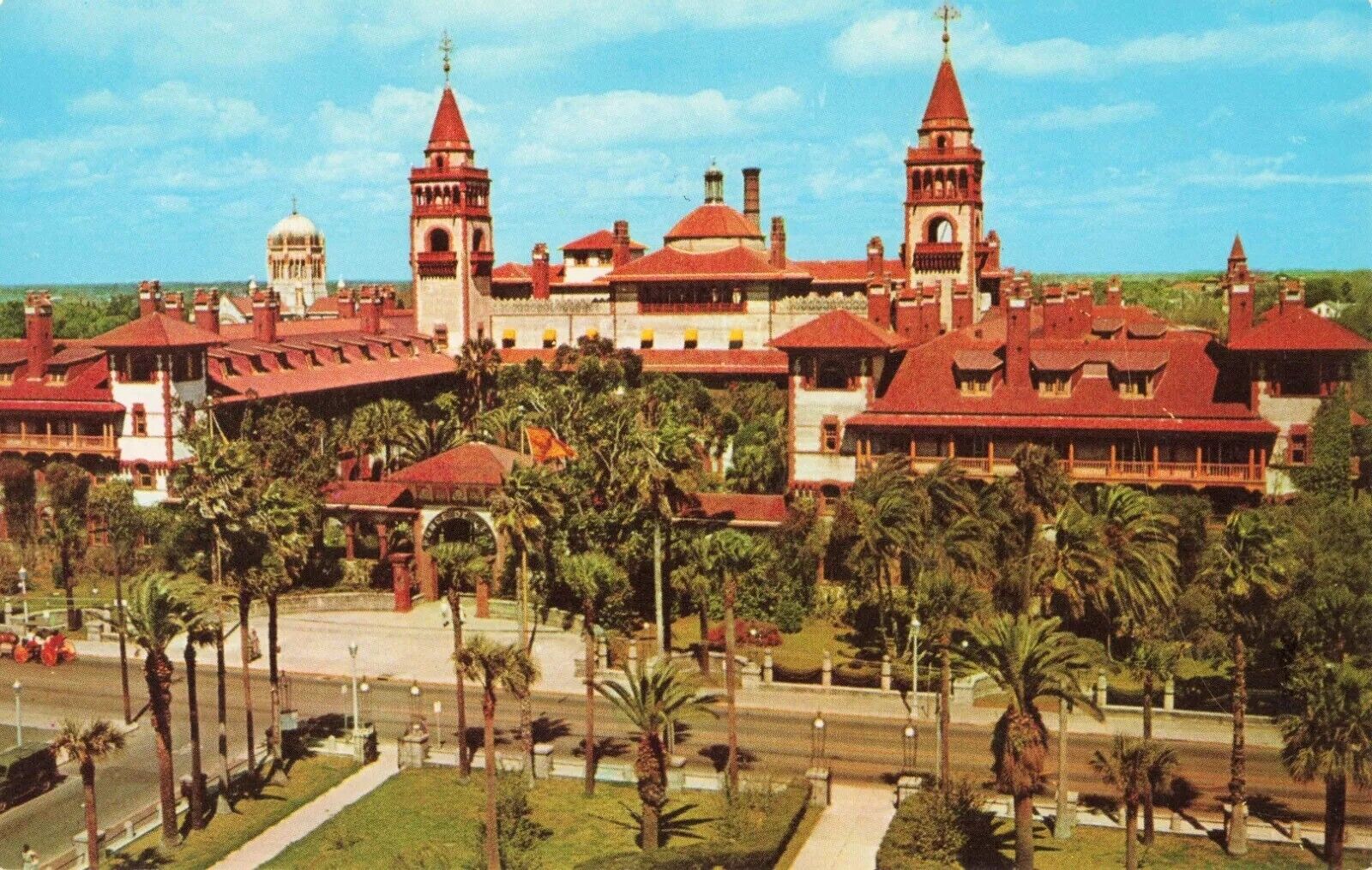 The Fabulous Ponce De Leon Hotel - St Augustine Florida FL - Postcard