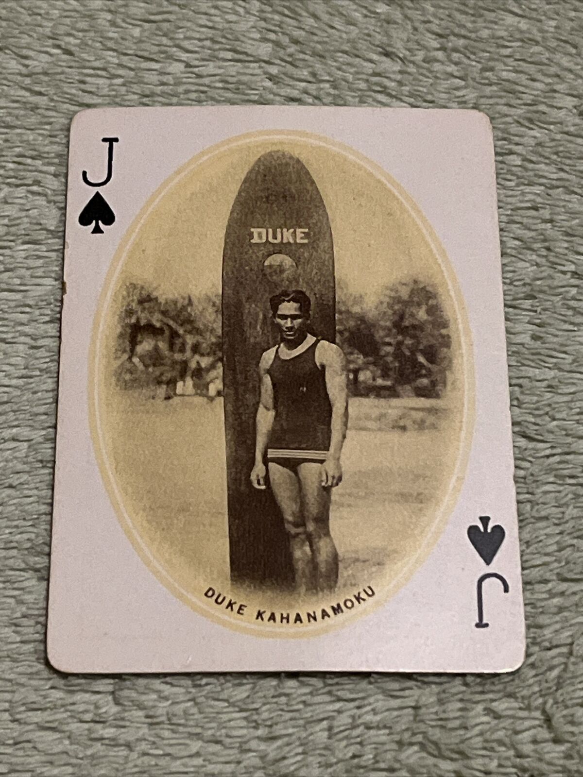 1910s WALL NICHOLS CO HAWAIIAN SOUVENIR PLAYING CARDS 53 CARDS W/DUKE KAHANAMOKU