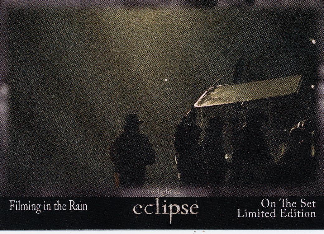 Twilight Eclipse On the Set Limited Edition Promo P8