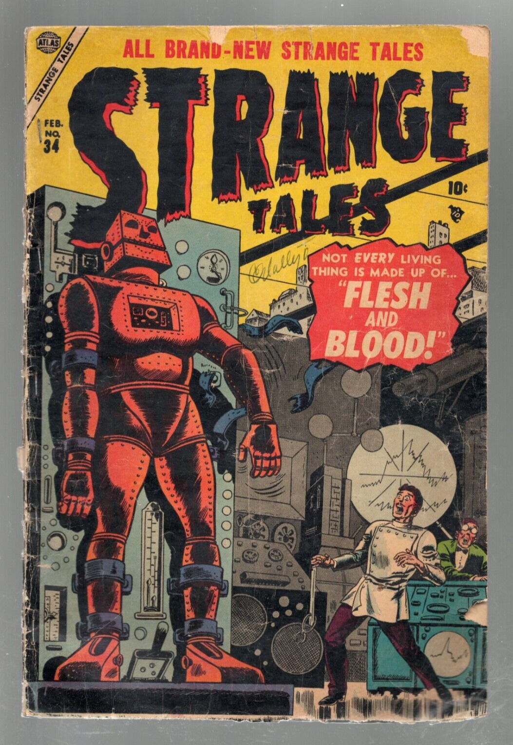 Strange Tales #34 Marvel 1955 G 2.0