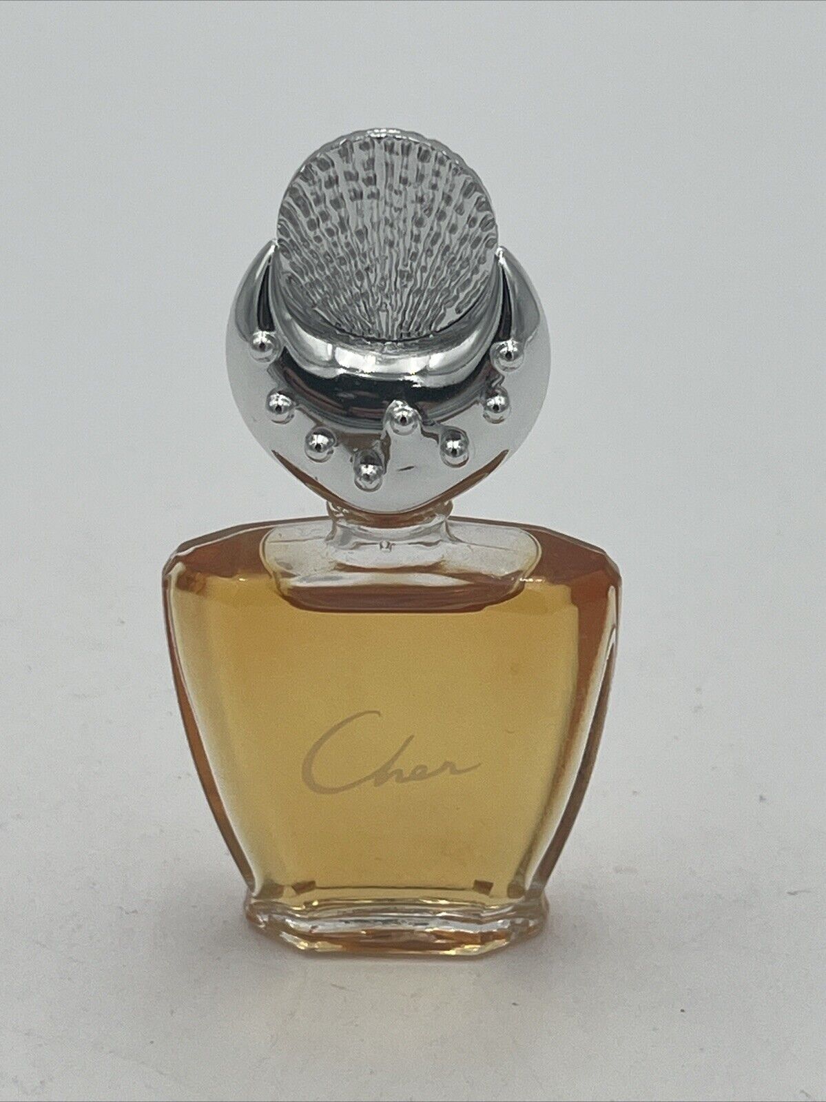 Vintage Cher Uninhibited Perfume Splash  Mini Travel Bottle  1988 full rare
