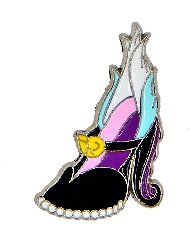 Little Mermaid Ursula Shoe Individual Pin Disney Park Trading Pins ~ Brand New
