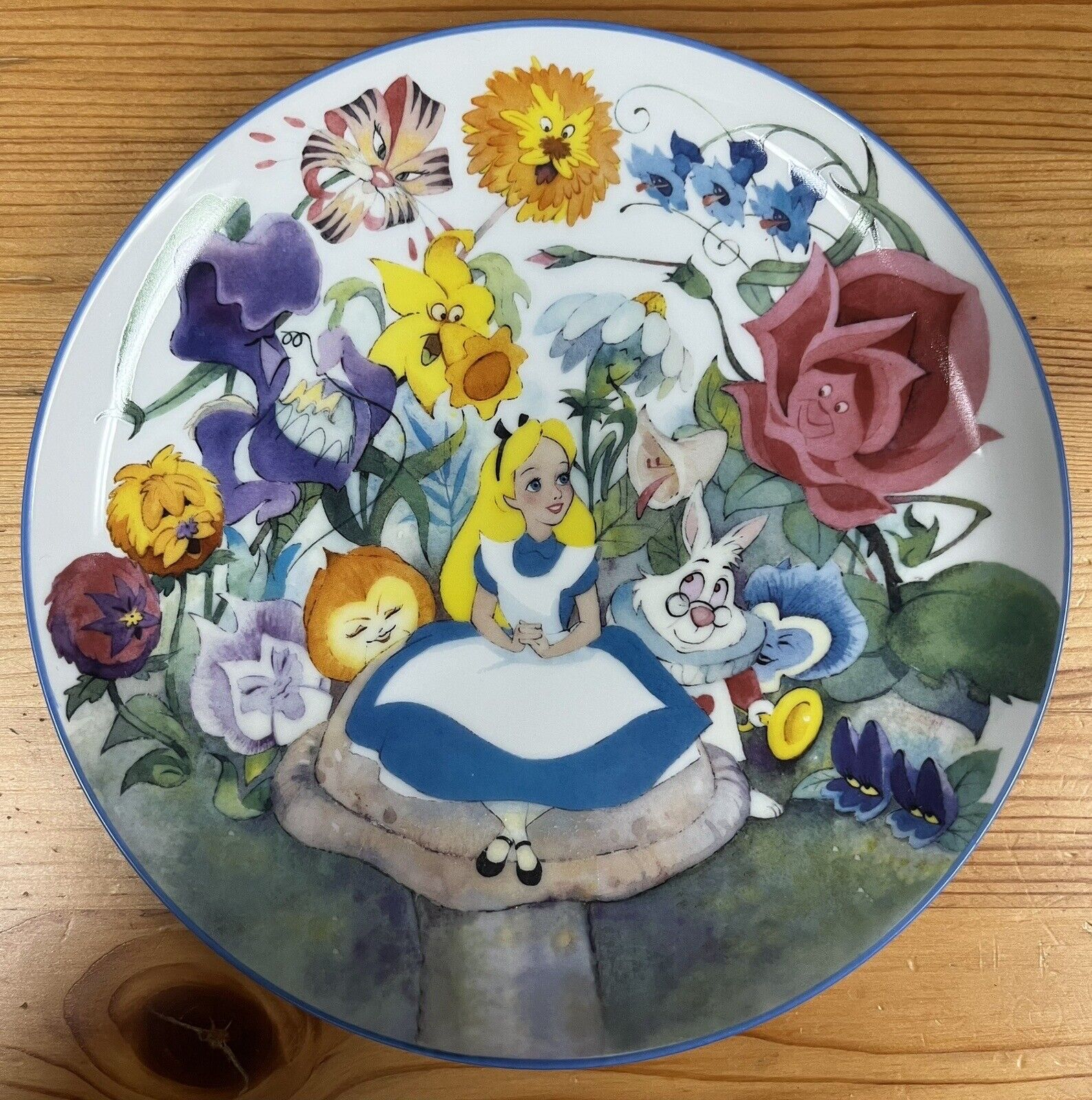Disney Alice In Wonderland 1951-1996 Collector’s Plate