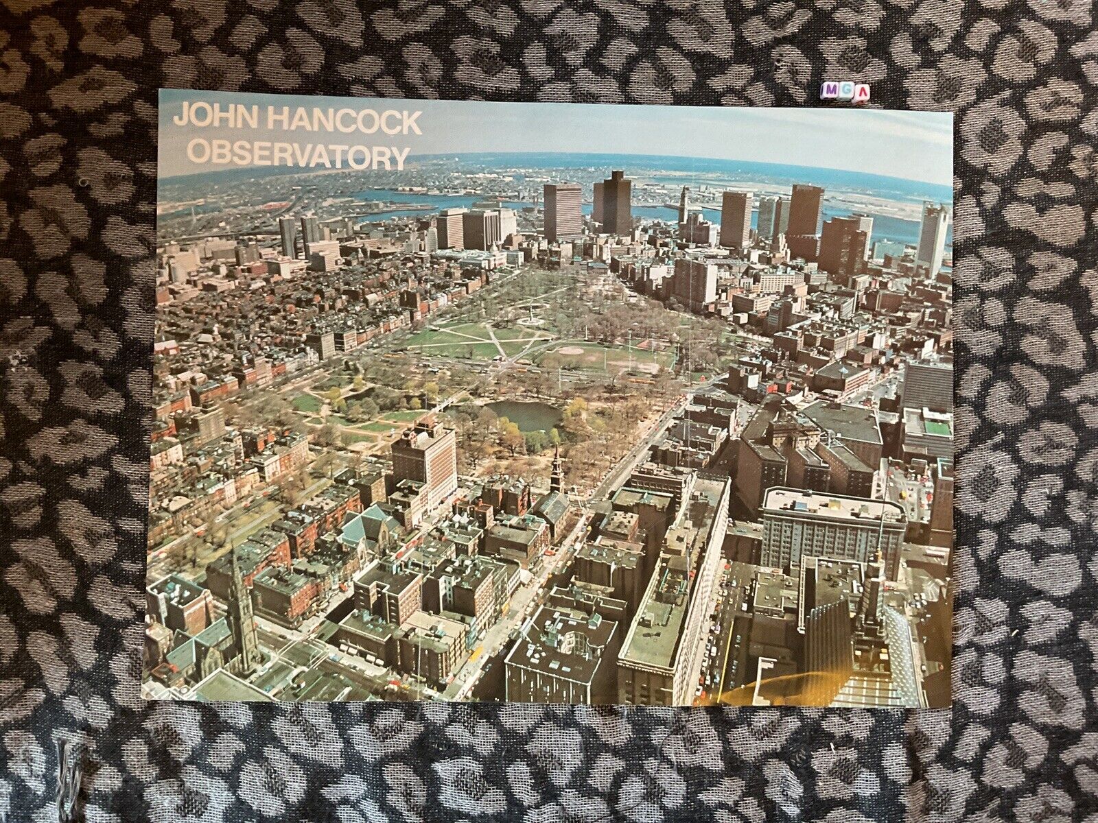 Vintage John Hancock Center Chicago IL Observatory Poster And Guide , Rare