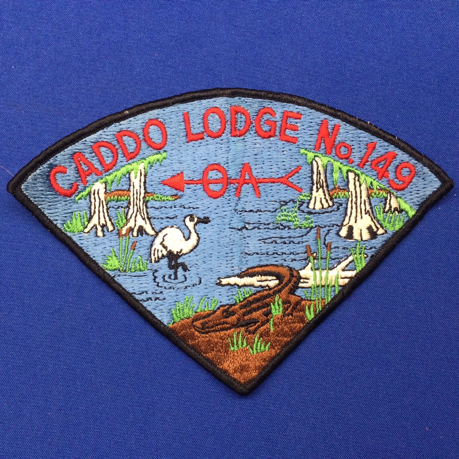 Boy Scout OA Caddo Lodge  149 P1 Order Of The Arrow Patch LA 246B1