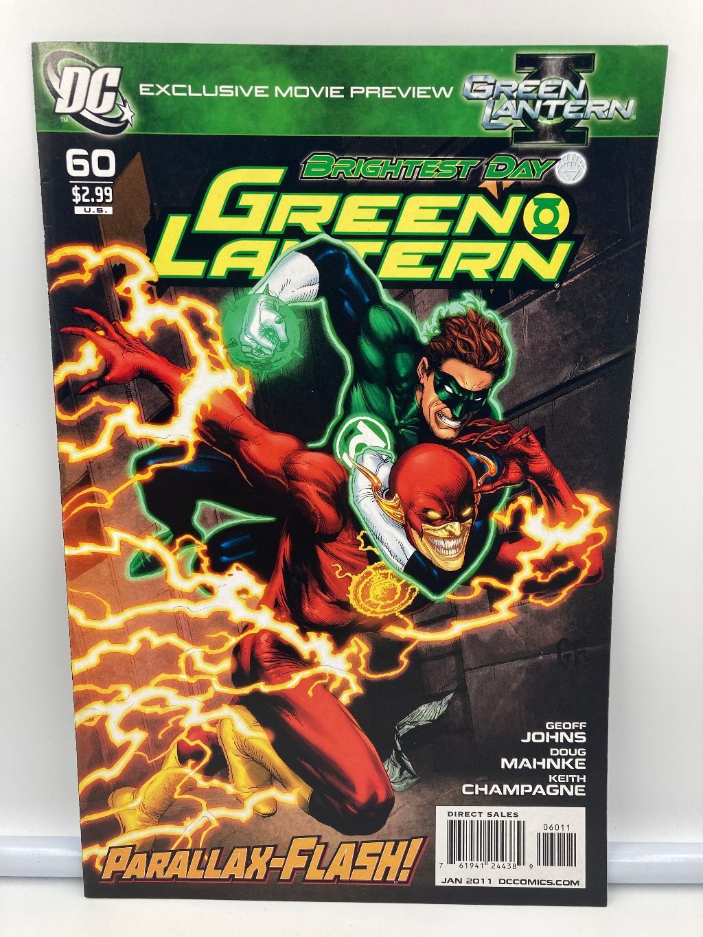 2011 DC Comics Green Lantern Brightest Day #60 Parallax-Flash