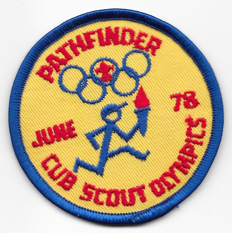1978 Pathfinder District Olympics Chicago Area Council Boy Scouts of America BSA
