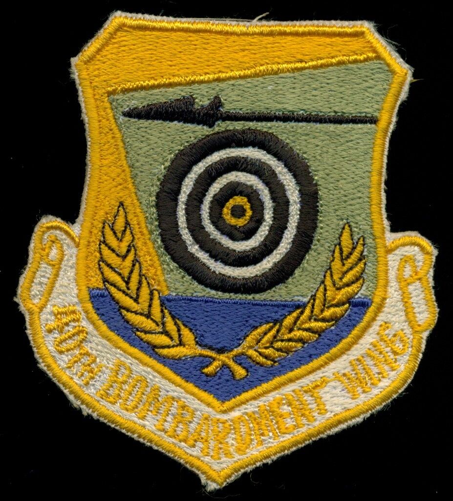 USAF 40th Bombardment Wing Patch N-12
