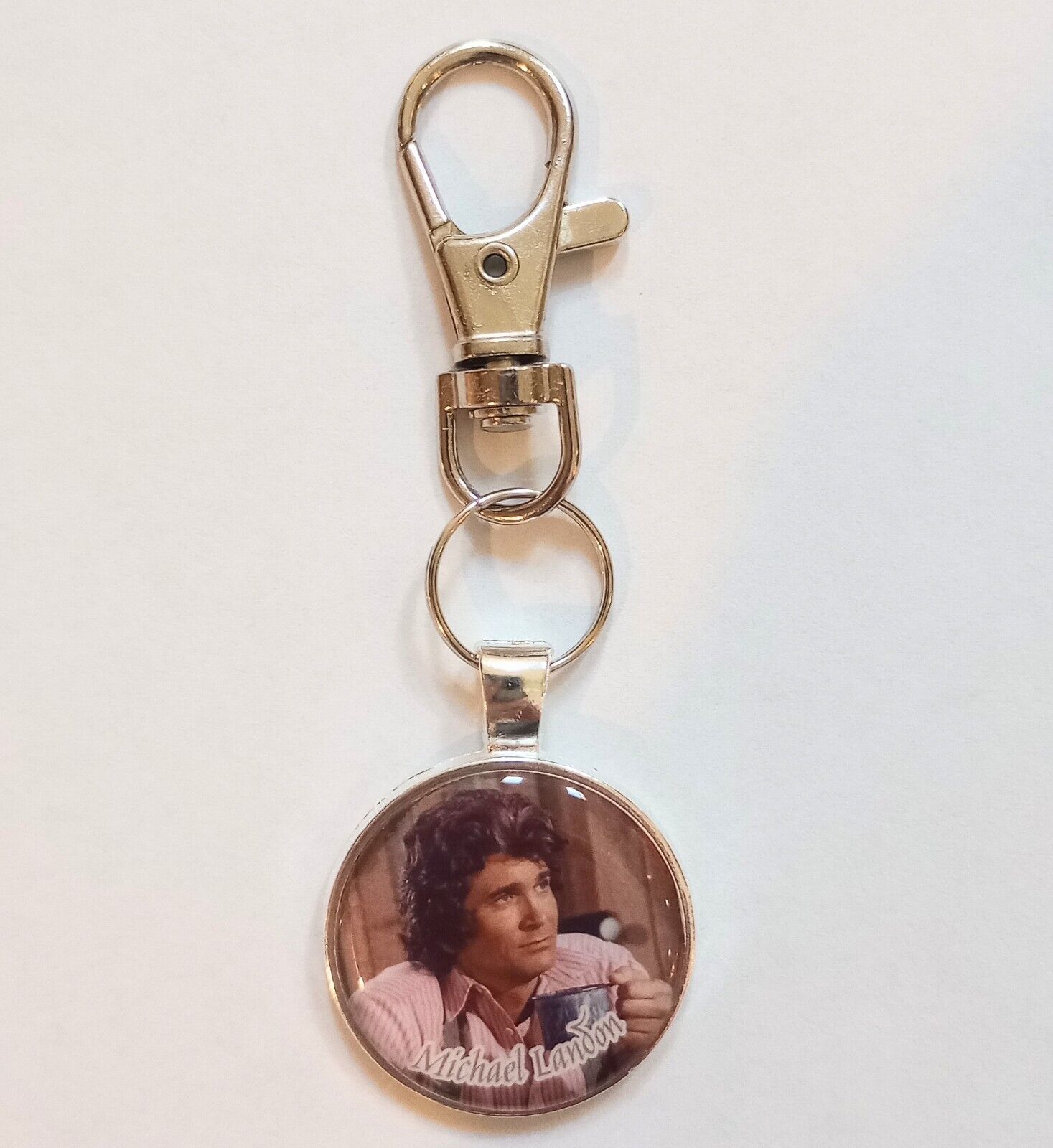 Little House On The Prairie Keychain (Michael Landon As Charles Ingalls)💕
