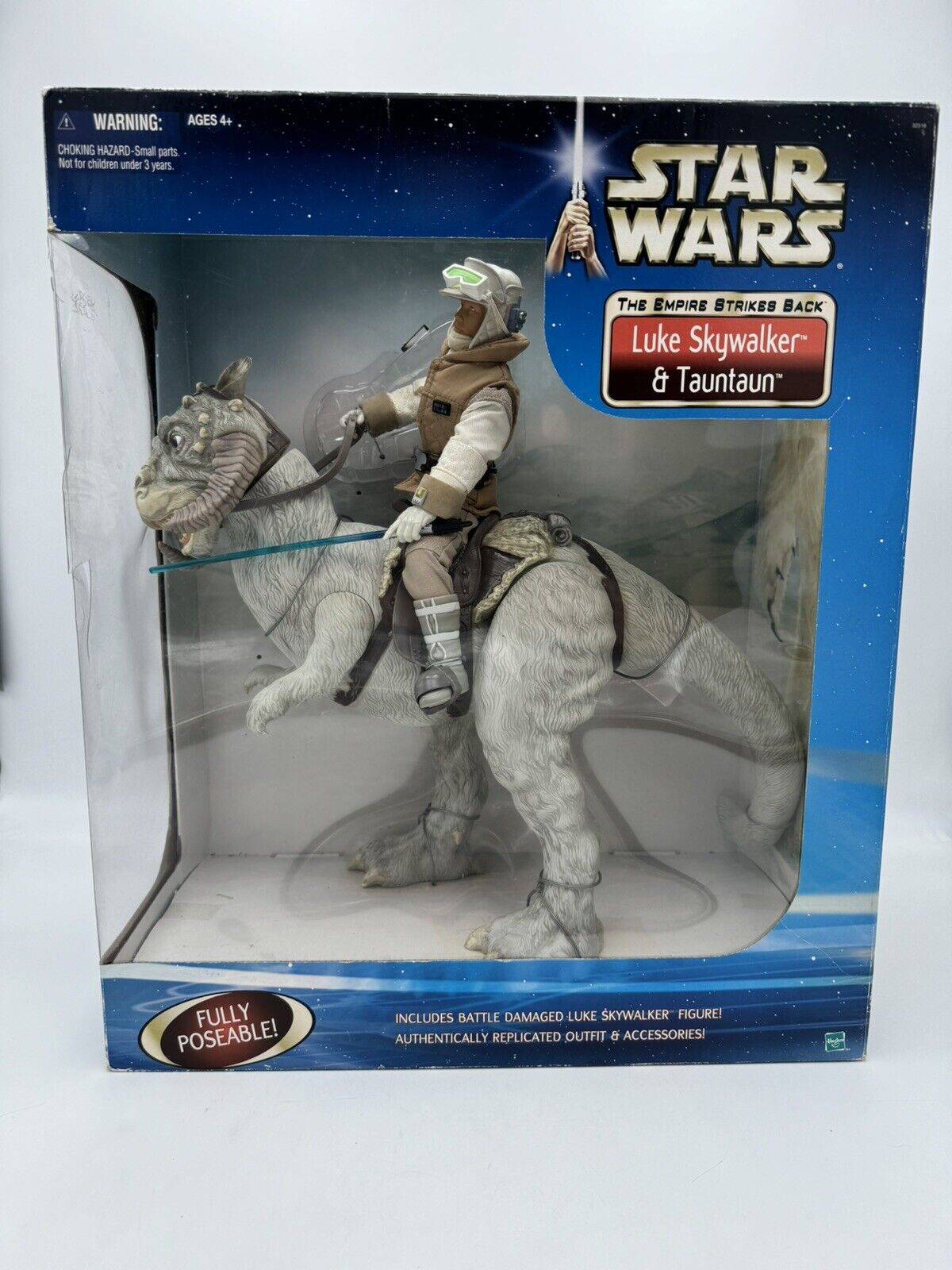 Star Wars The Empire Strikes Back Luke Skywalker And TaunTaun 2002 Hasbro Sealed