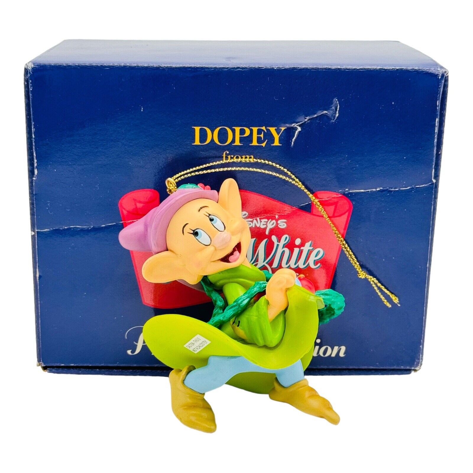 Grolier Disney Dopey President\'s Edition Christmas Ornament RARE Snow White