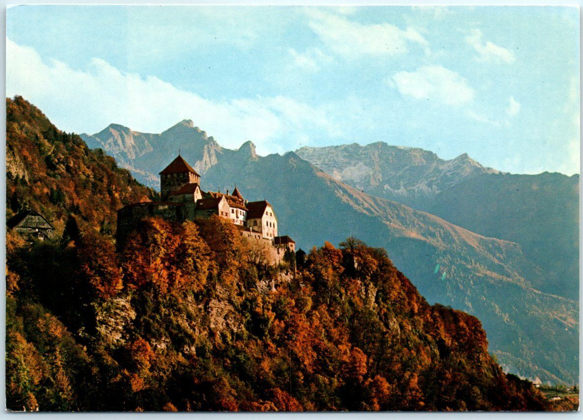 Postcard - Vaduz Castle (German: Schloss Vaduz) - Fürstentum Liechtenstein
