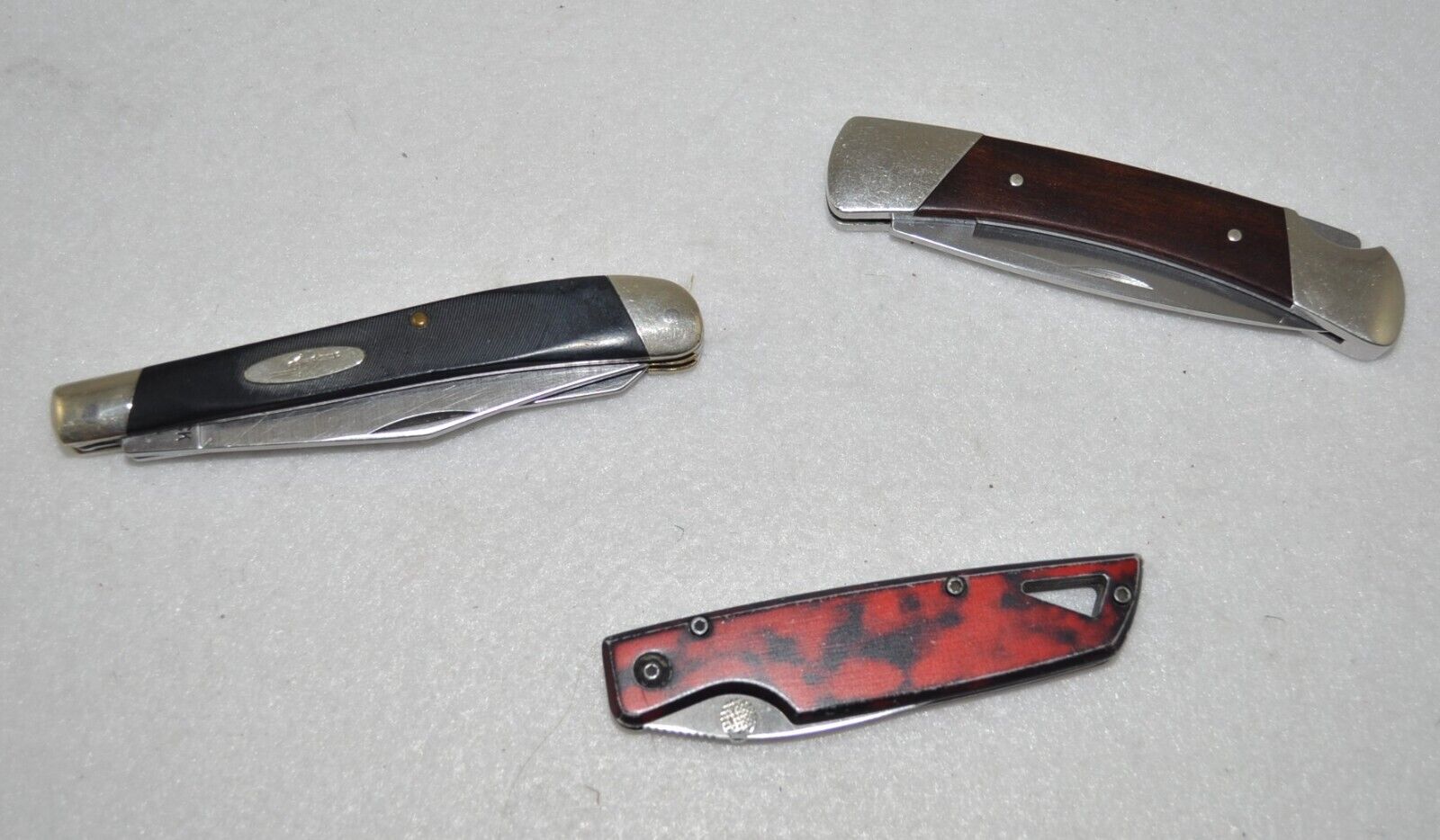 Lot of 3 Buck Pocket Knives #311, #551 and #170