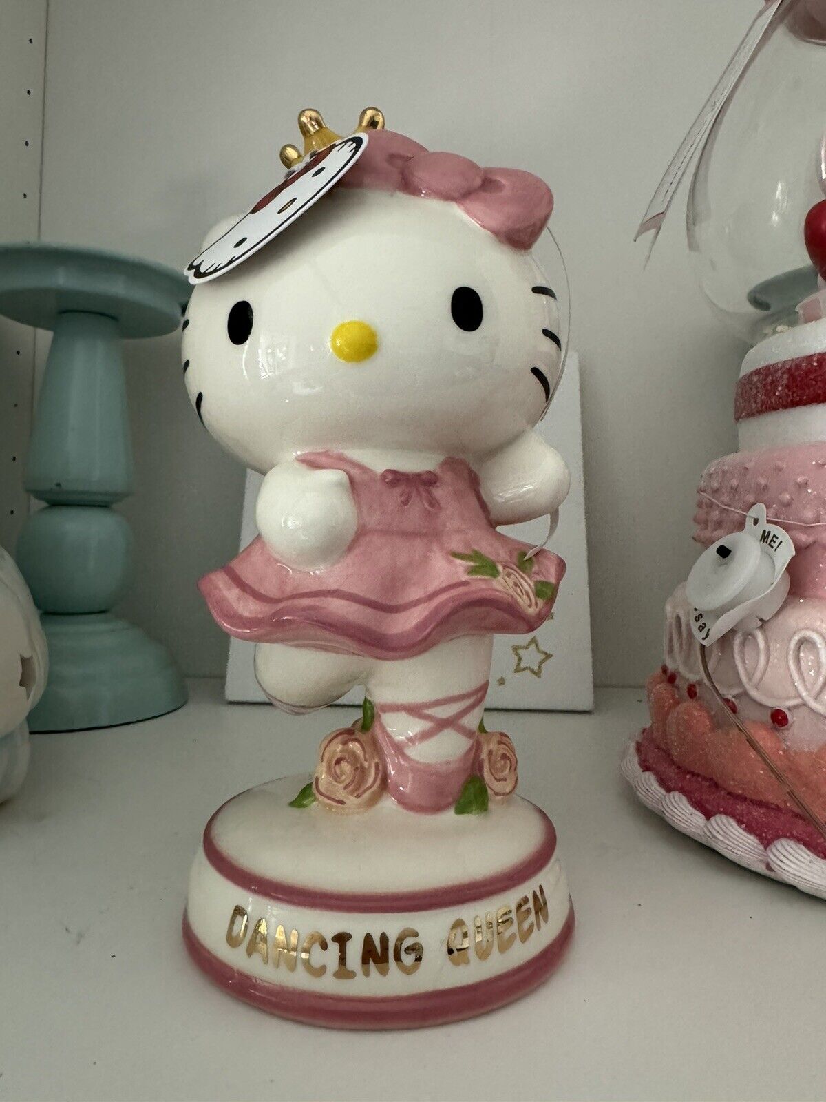 Blue Sky Clayworks Hello Kitty Dancing Queen Figurine Ceramic RARE 2024