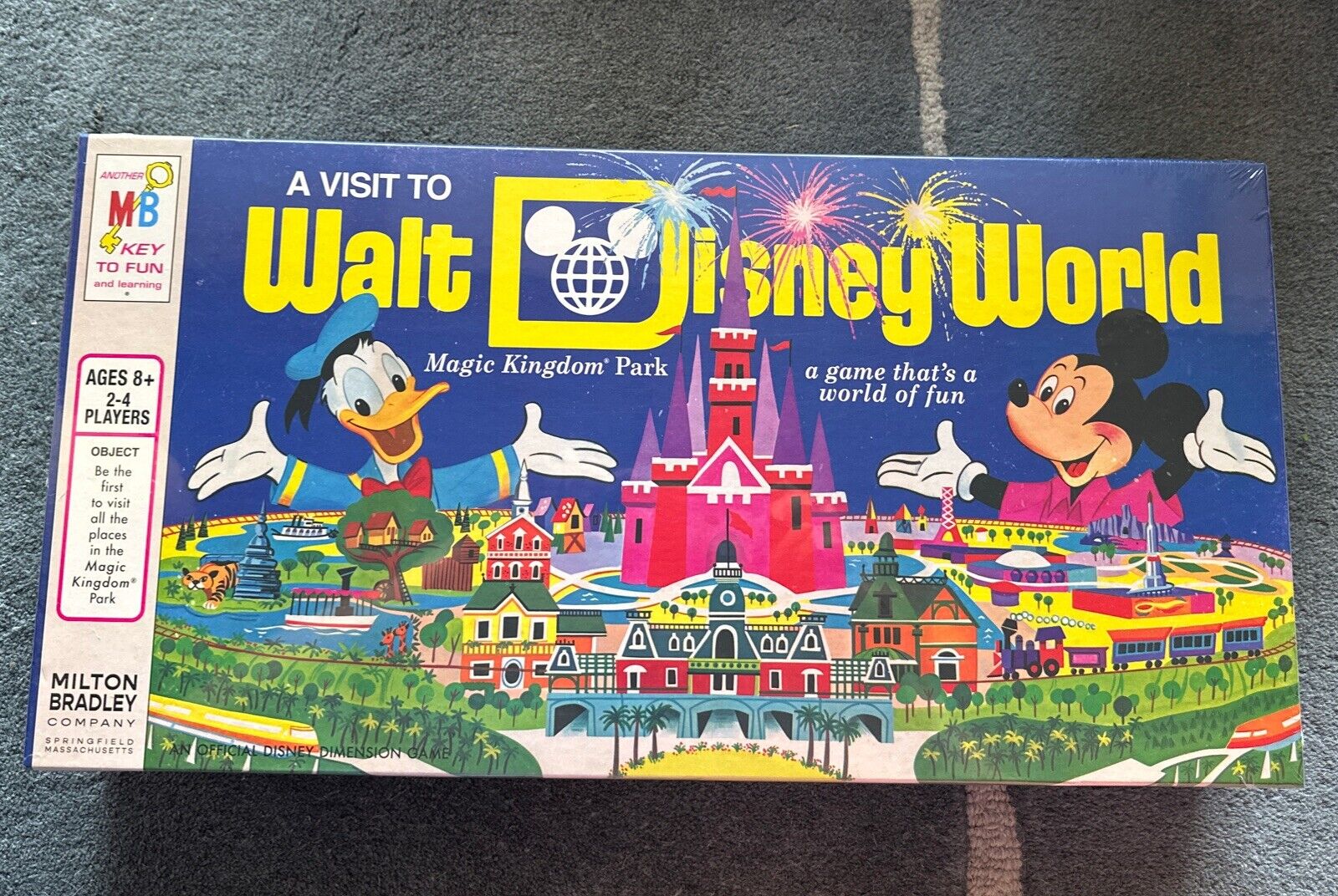 A Visit To Walt Disney World Board Game by Milton Bradley New & Sealed