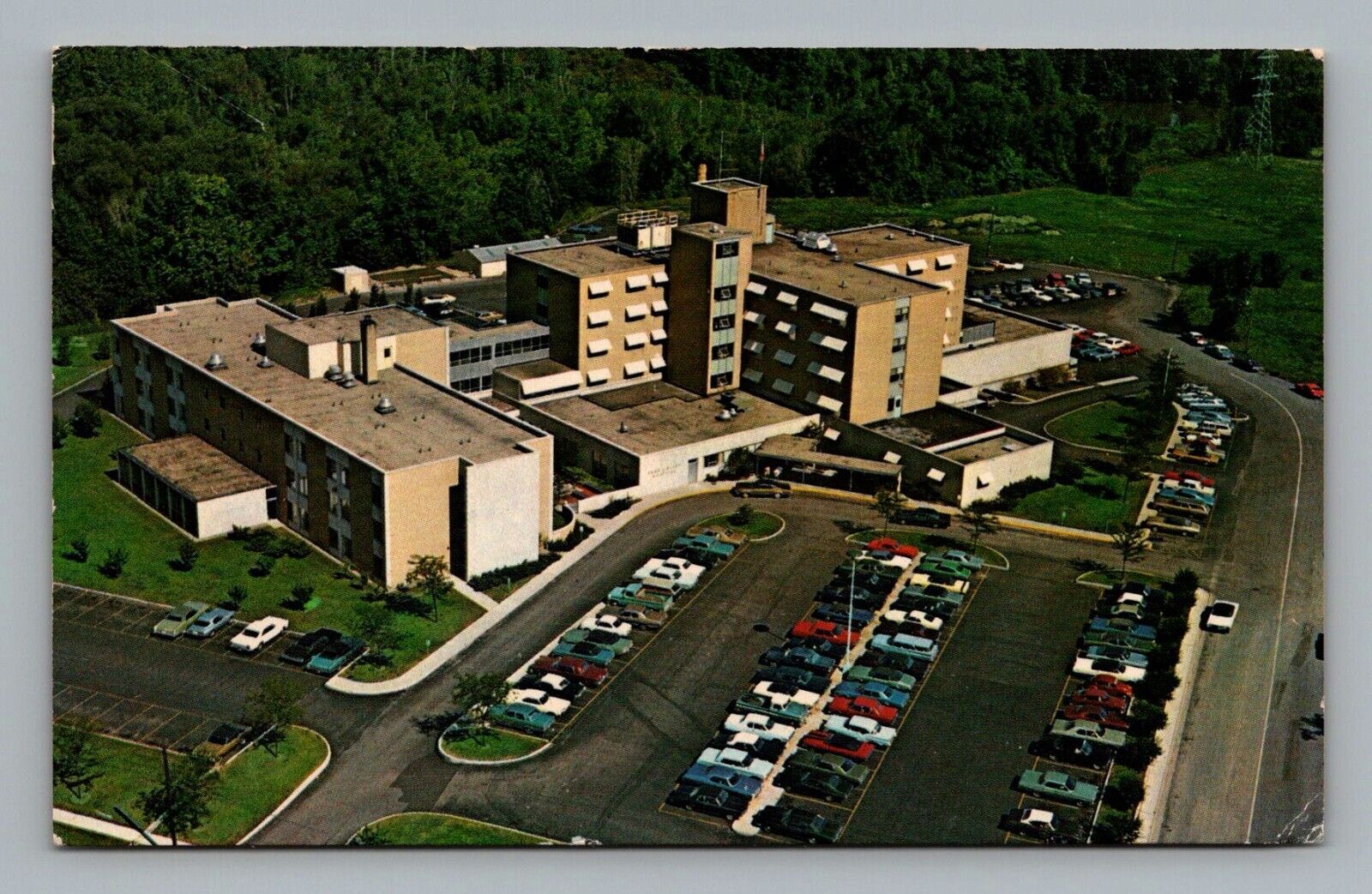 Emma L. Bixby Hospital Adrian Michigan MI Vtg. Postcard c1960    C14