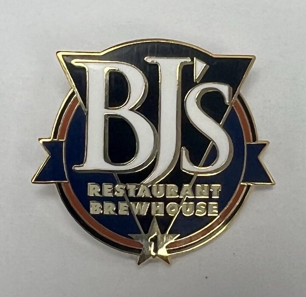 BJ’s Restaurant Staff Award 1 Year Service Pin RARE