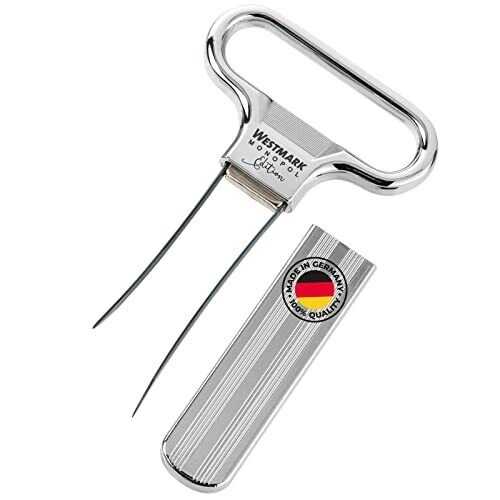 Monopol Westmark Germany Steel Two-Prong Cork Puller with  Assorted Colors 