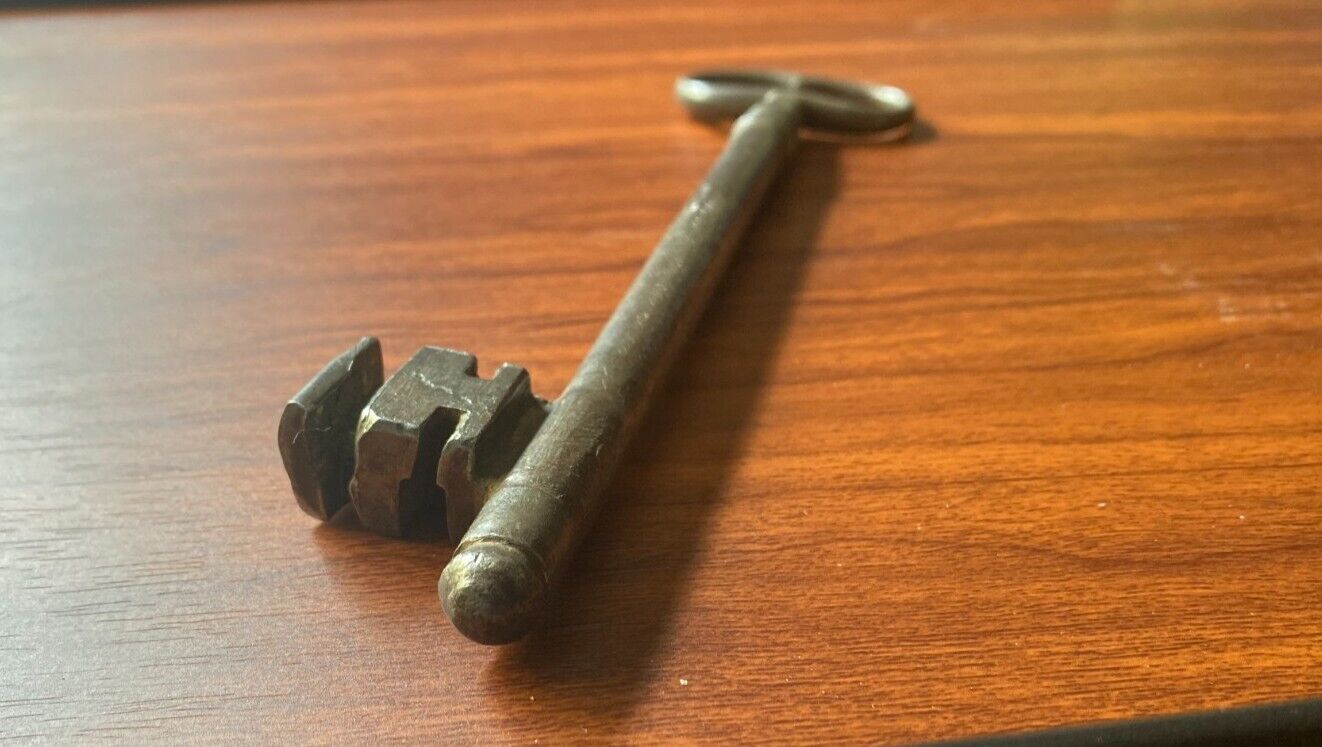 Rare, Large Old, Antique keys, vintage, ancient, authentic, real, collectible