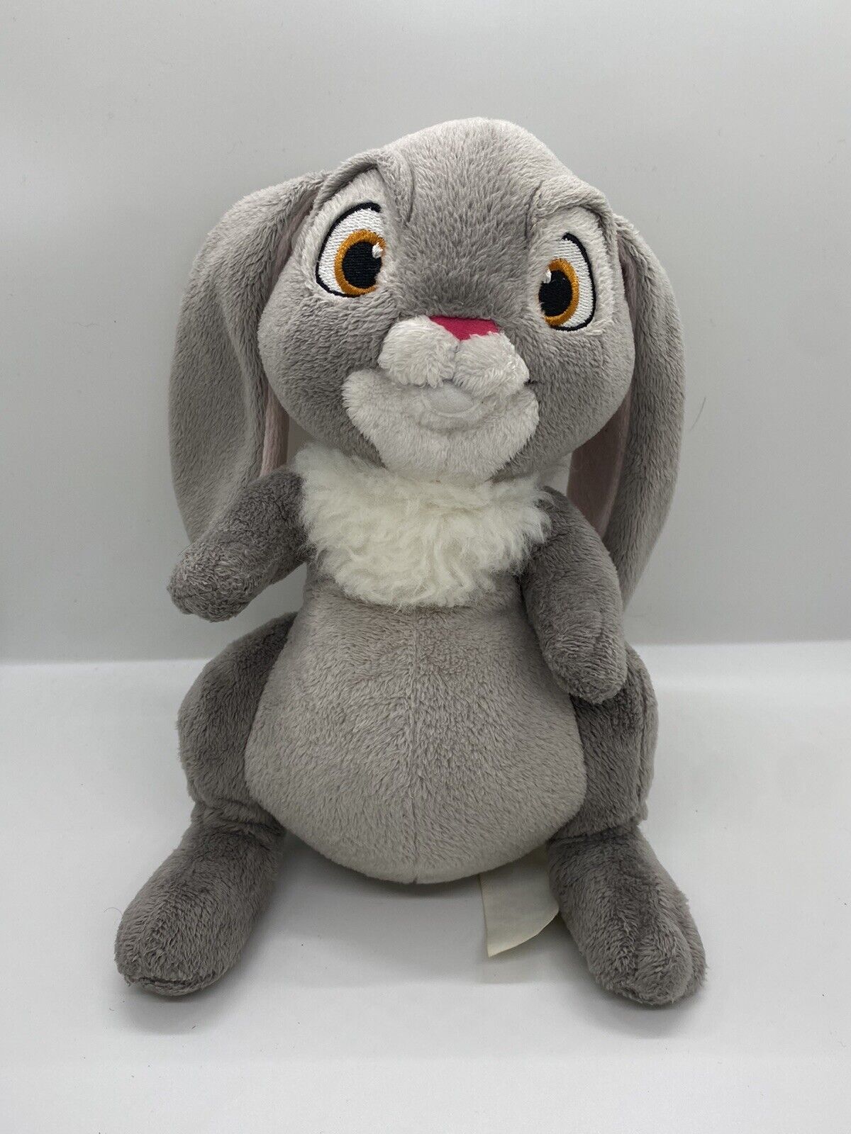 Disney Sofia The First CLOVER Bunny Rabbit Grey Plush Stuffed Animal Toy 9\