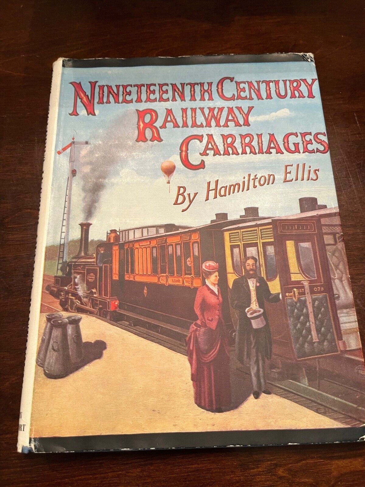  Hamilton Ellis Nineteenth Century Railway Carriages 1st Ed HC/DJ 1949