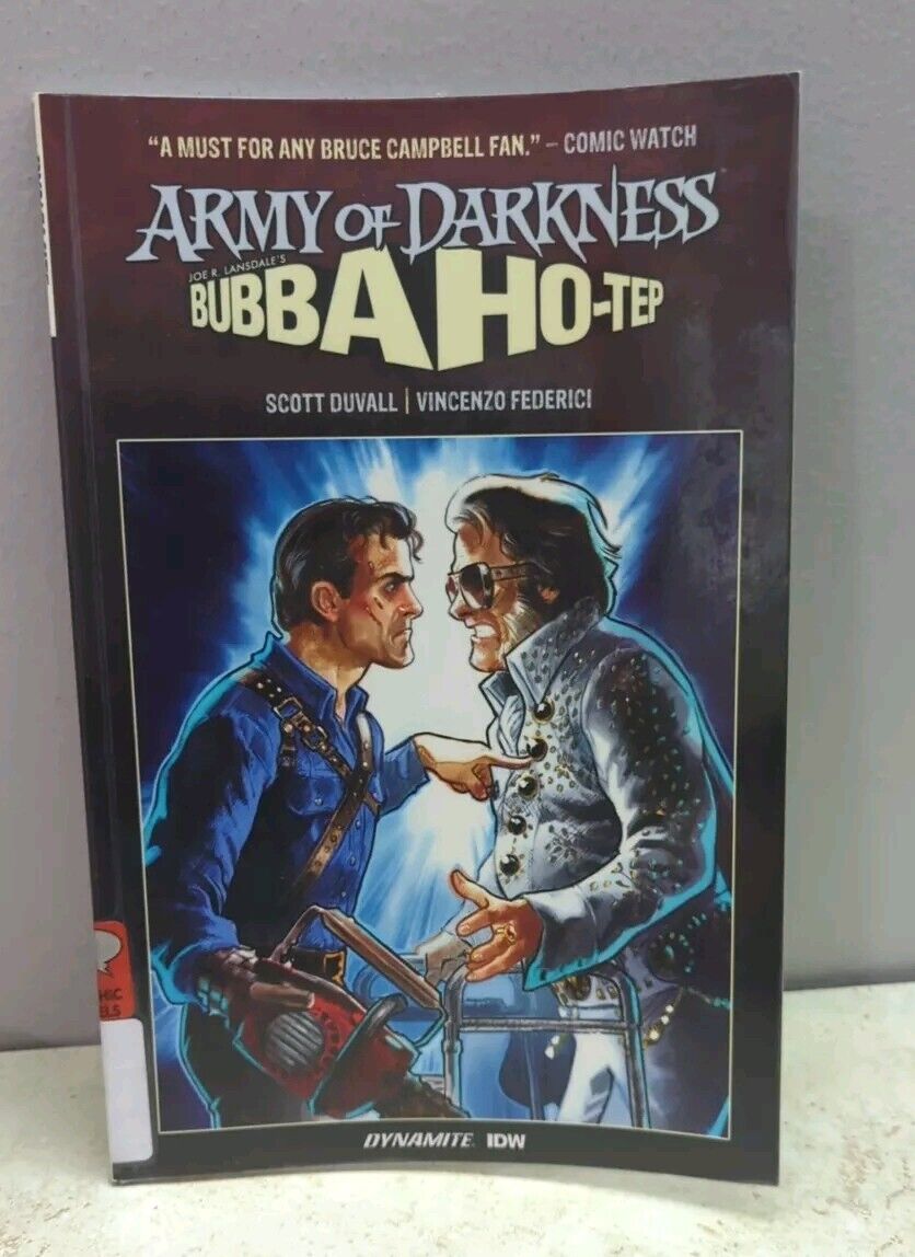 Army of Darkness Bubba Ho-Tep Dynamite Entertainment Graphic Novel Library Copy 