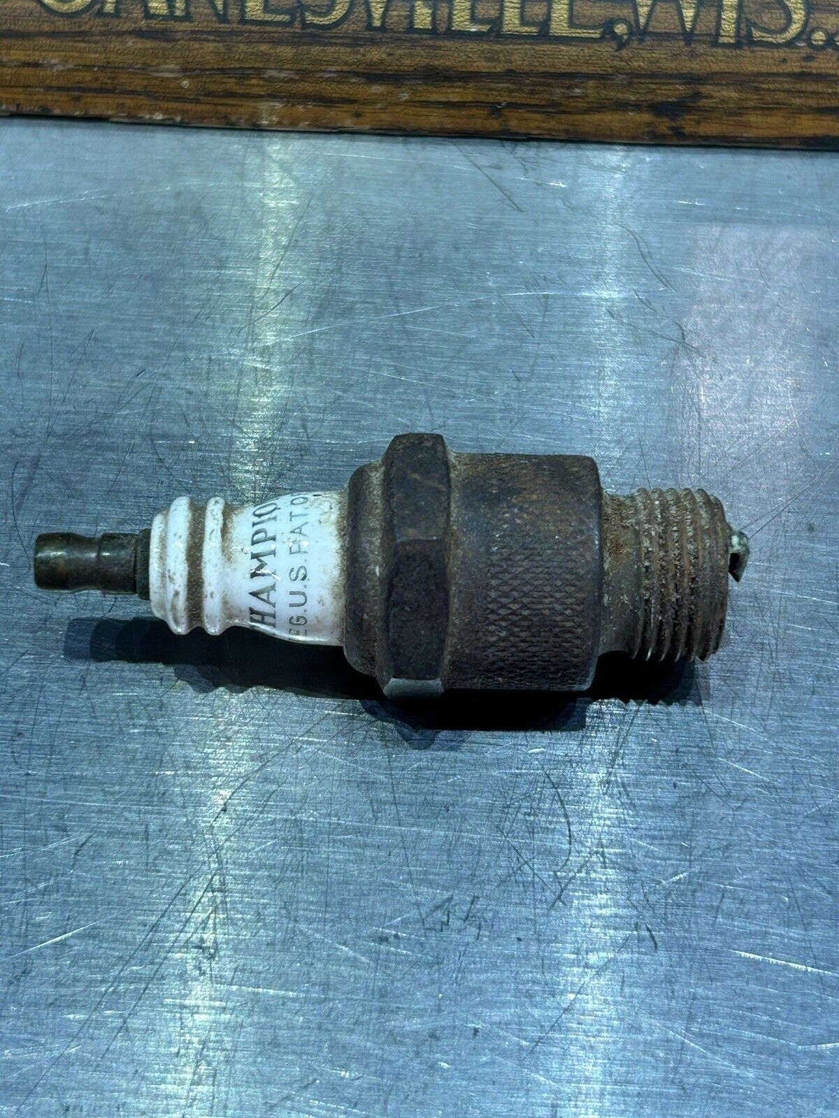 Vintage Champion Model 7 Spark Plug