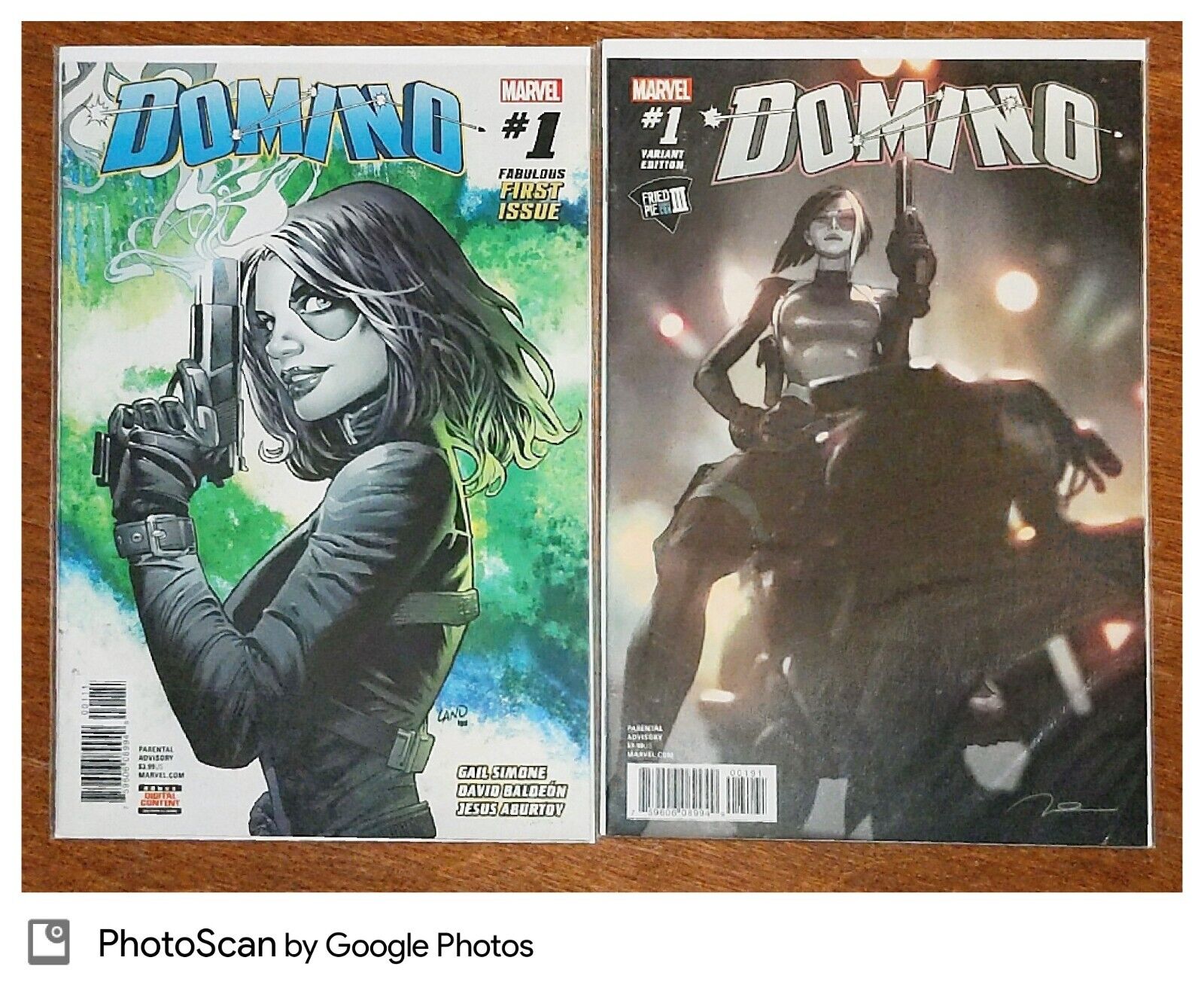 Domino #1 Cover A  Land & Fried Pie Var Marvel Comics Vol 3 2018  MCU Deadpool 3