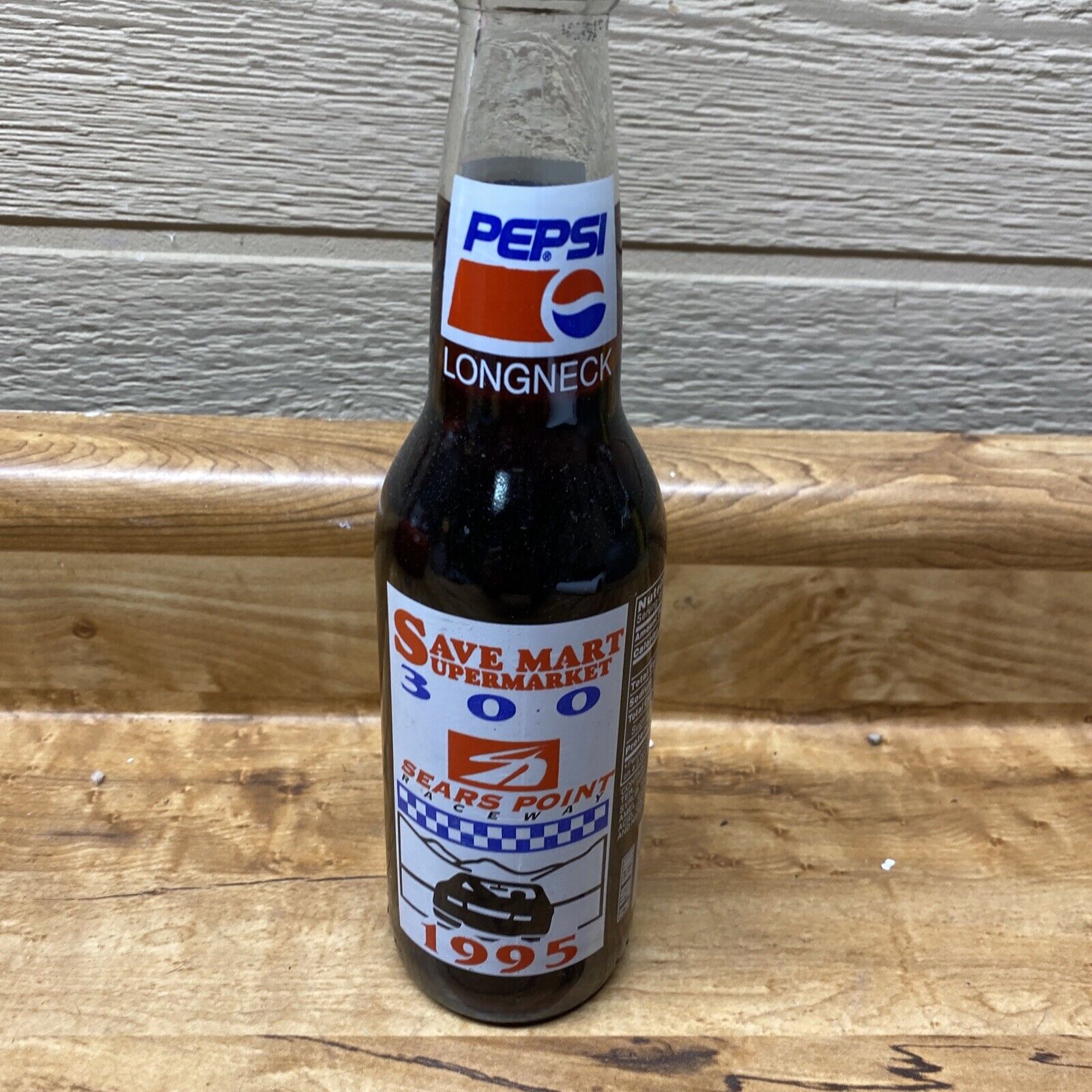 Pepsi Nasca Sears Point, Save Mart, 300 Raceway Vintage New Unopen Bottle
