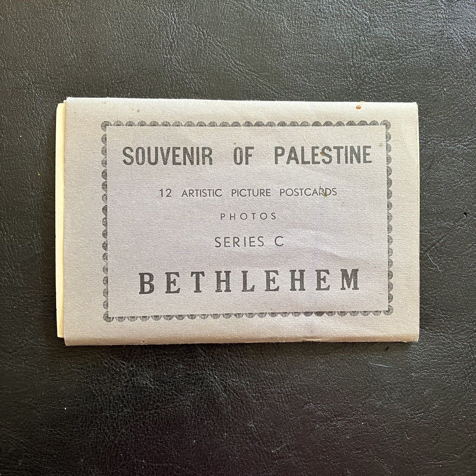 Vintage Souvenir Of Palestine Bethlehem, 9 Postcards, 2 Military Photos