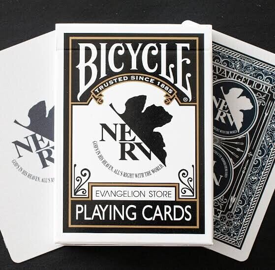 Bicycle Evangelion Playing Cards EVANGELION STORE Original Limited Trump