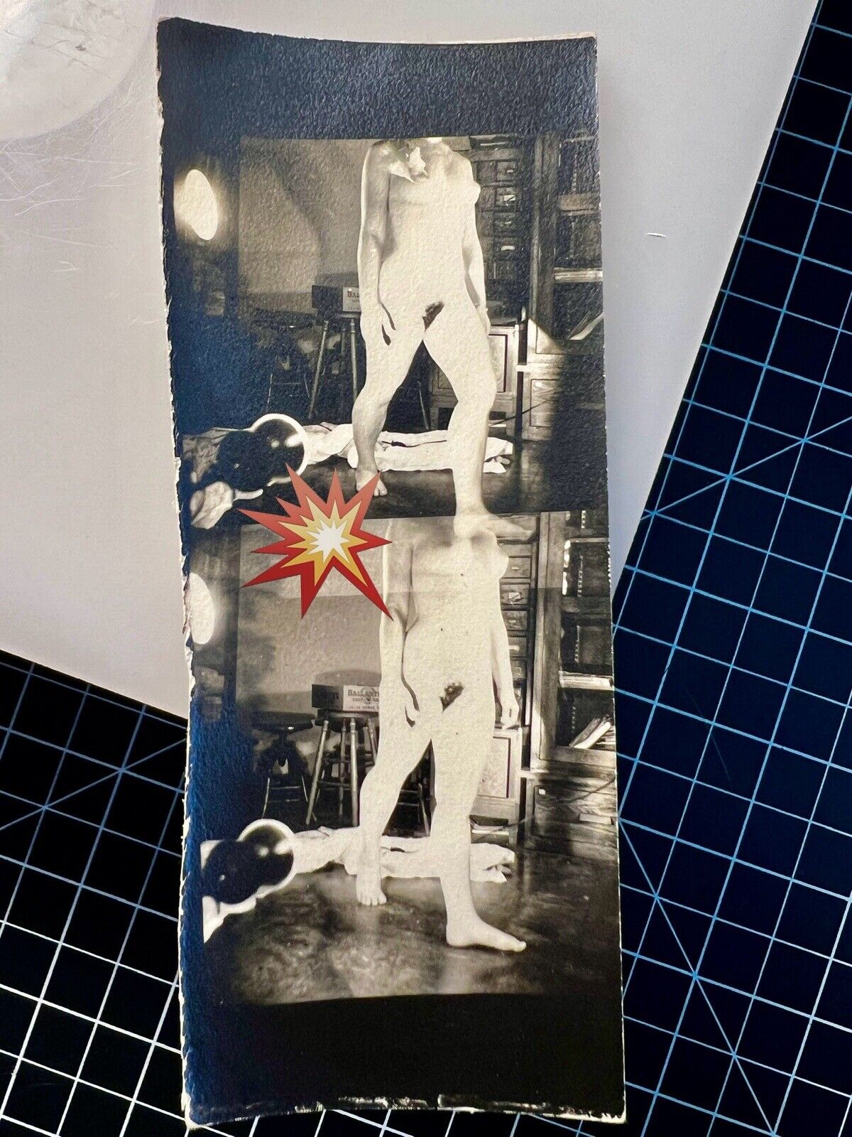 Vtg 1920’s Girl Flapper Bosom PIN UP Risque Nude Original B&W Girlie Photo #45
