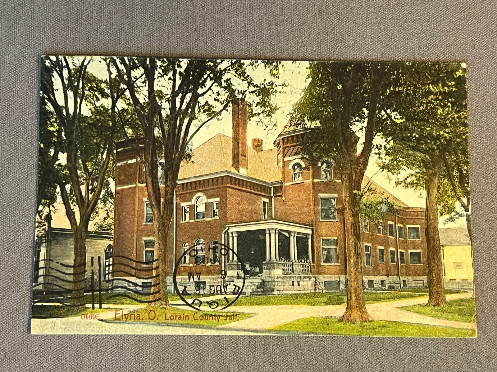 Ohio OH, Elyria, Lorain County Jail, PM 1908