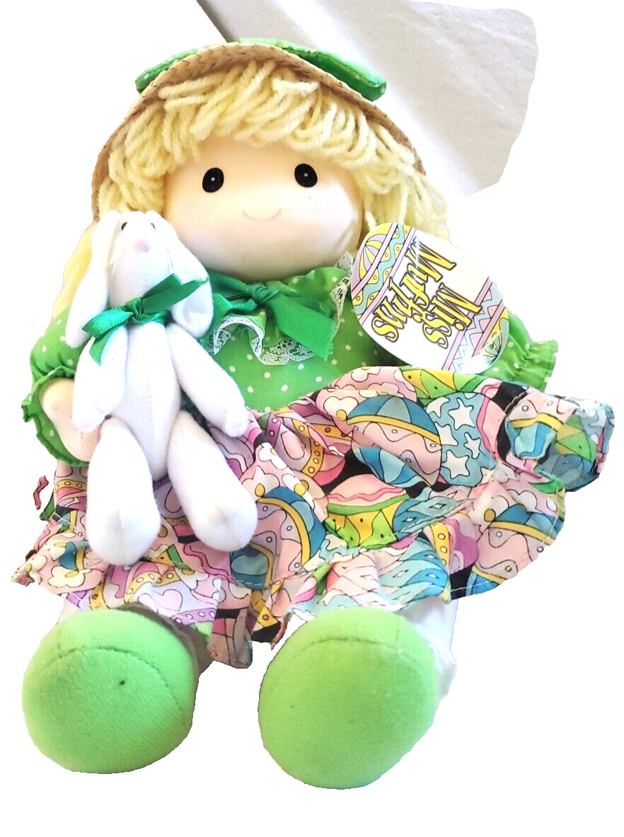 Vintage Little Miss Muffins Doll Easter Theme Vintage