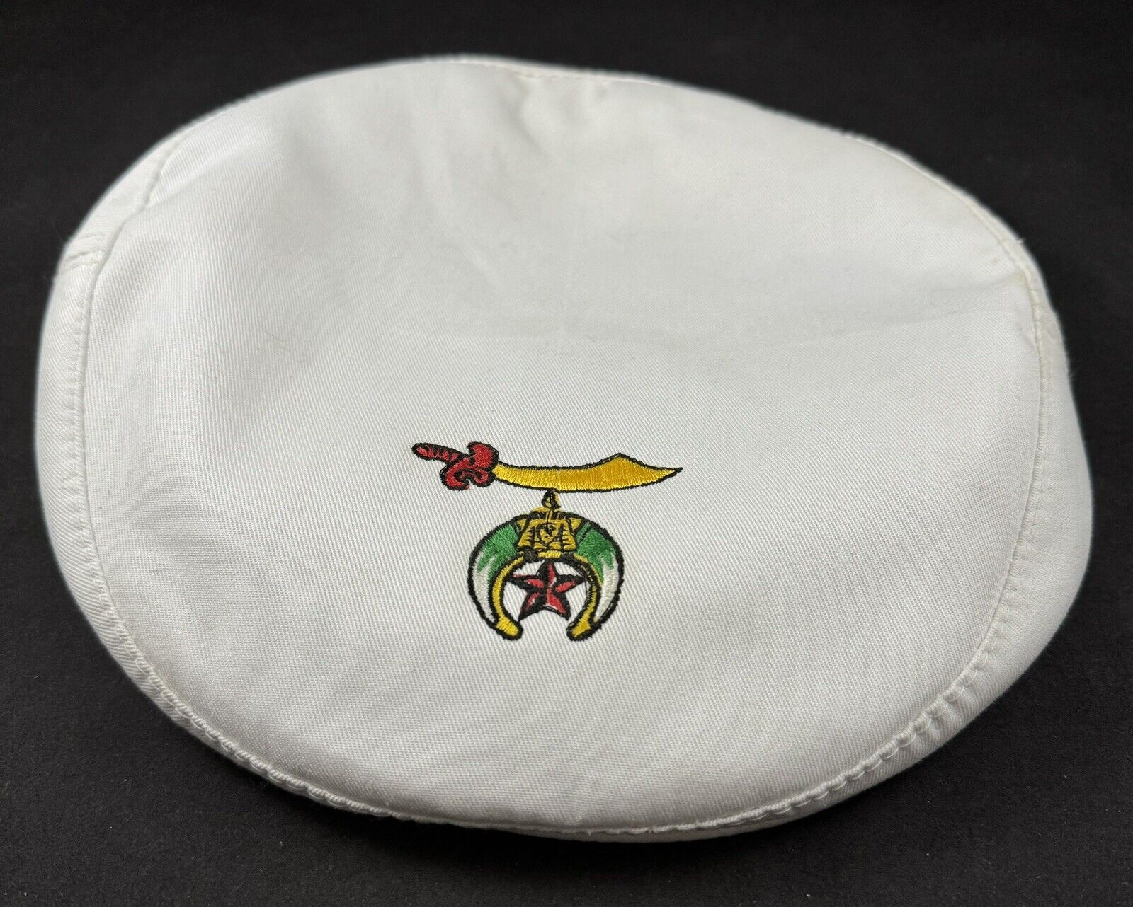 Vintage Shriner Freemason Masonic Golf Visor Hat Cap by Golf & Tennis Headwear