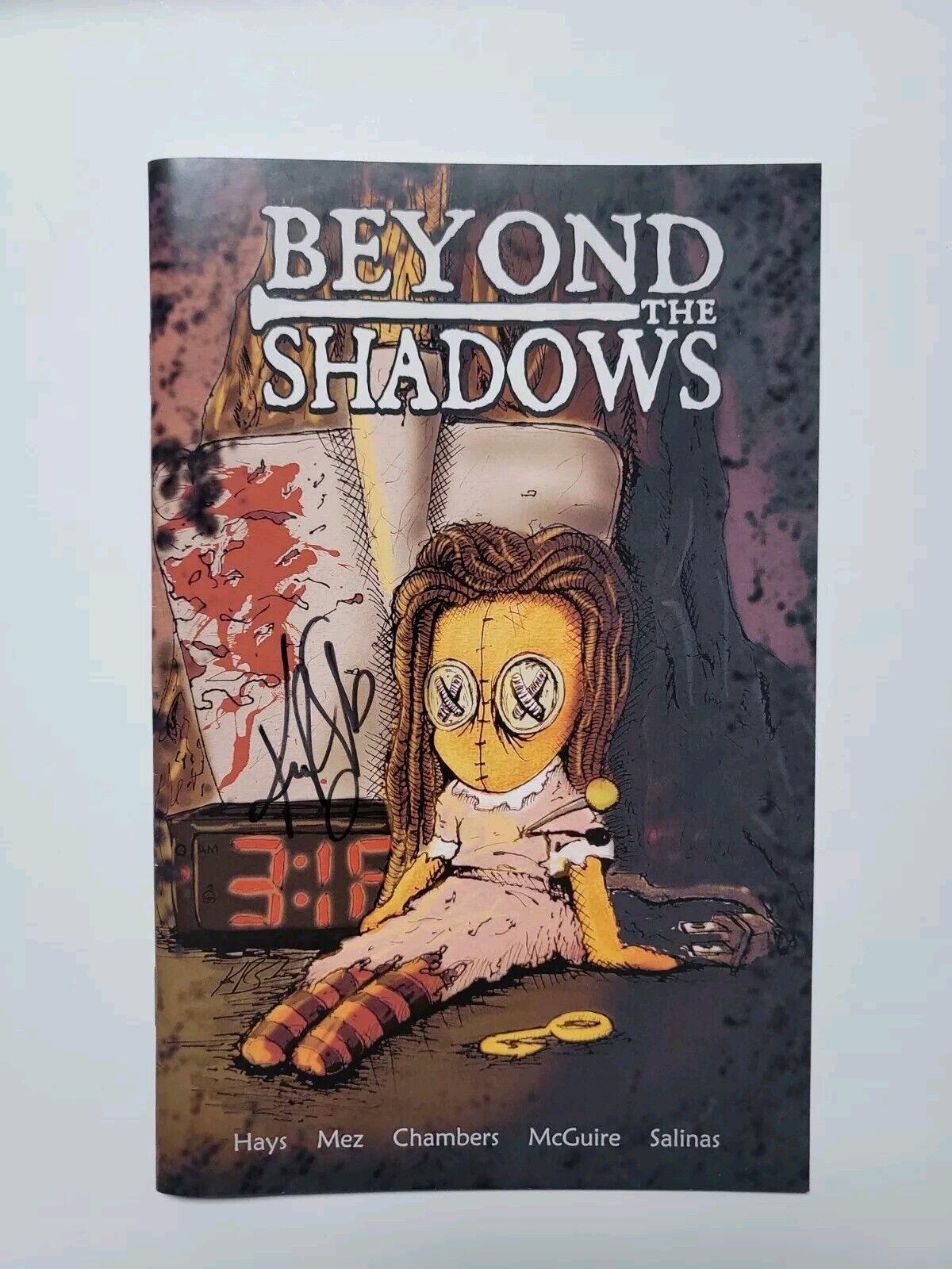 Beyond The Shadows #1 SIGNED By Ken Salinas Written By Chris Hays Charter Comics