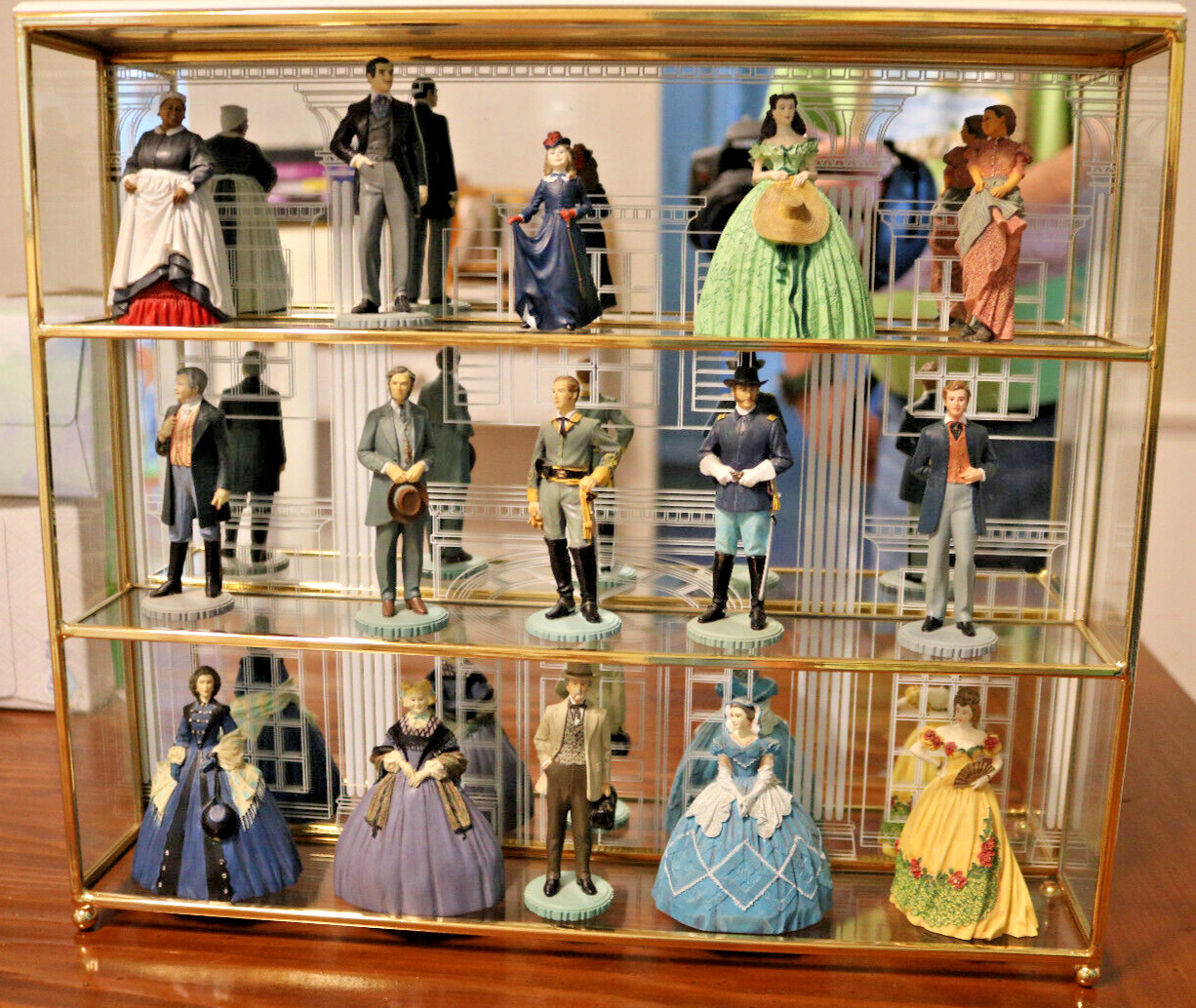 Franklin Mint Gone With The Wind Portrait Sculpture Collection
