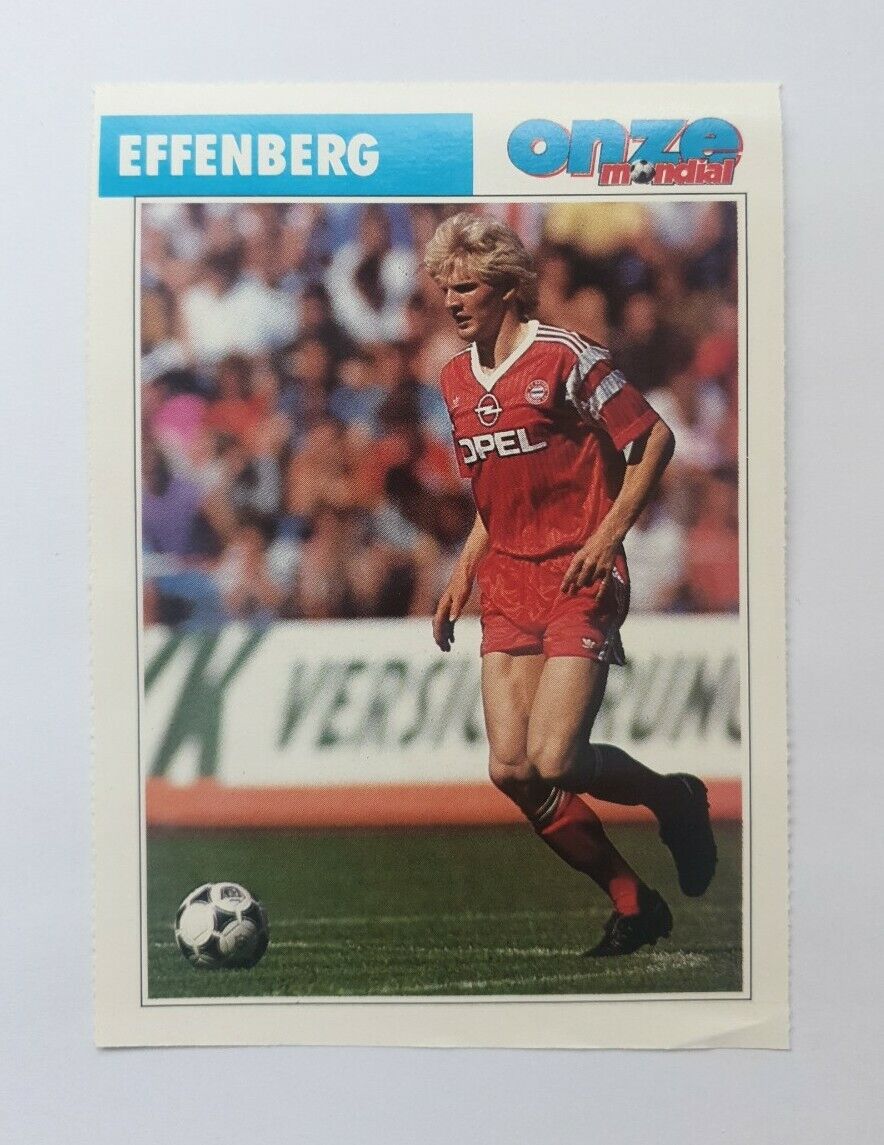 STEPHEN EFFENBERG BAYERN MUNICH 1991 RECORD ELEVEN WORLD FOOTBALL COLLECTION