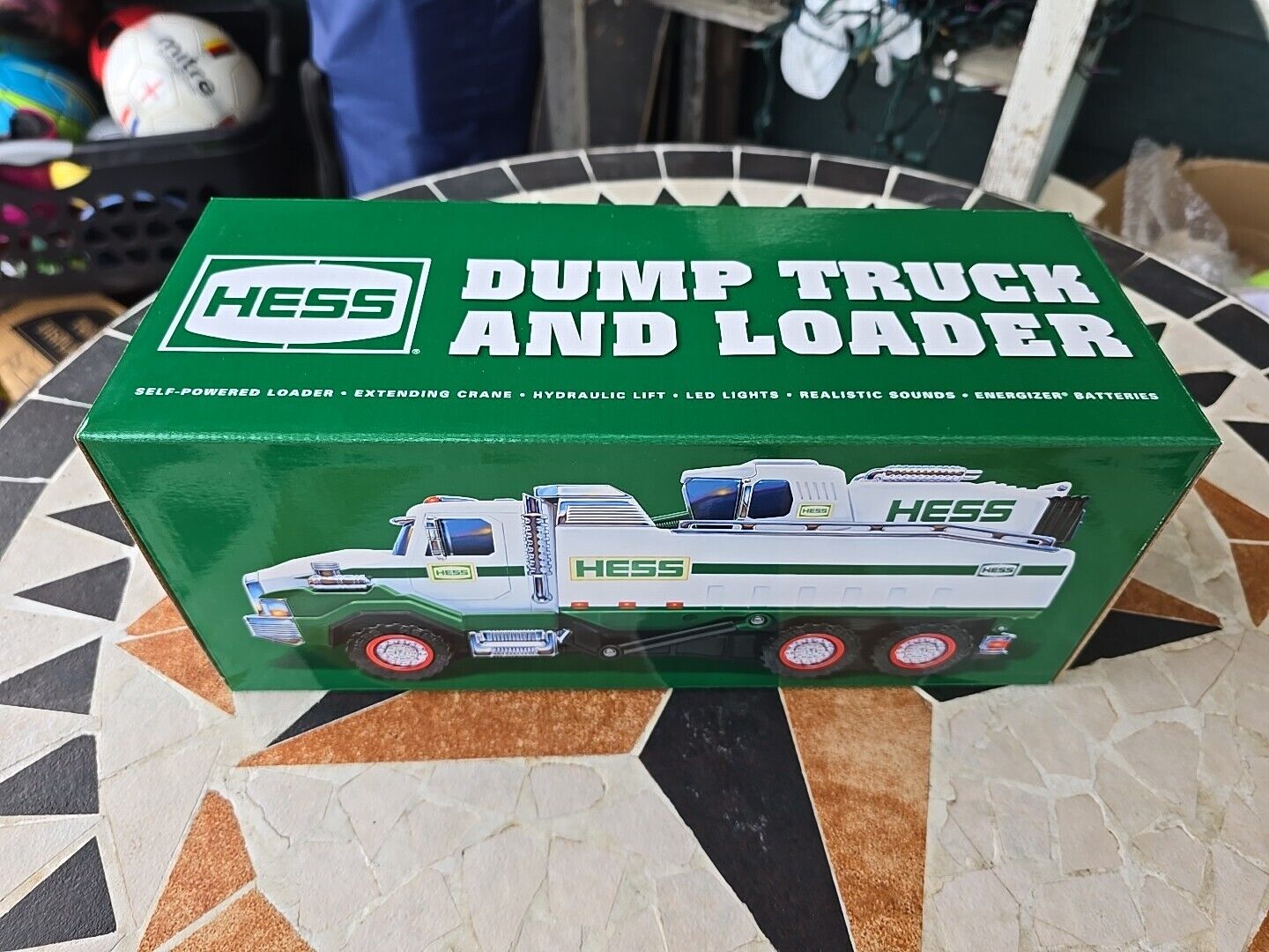 Hess Dump Truck and Loader 2017 New In Box.