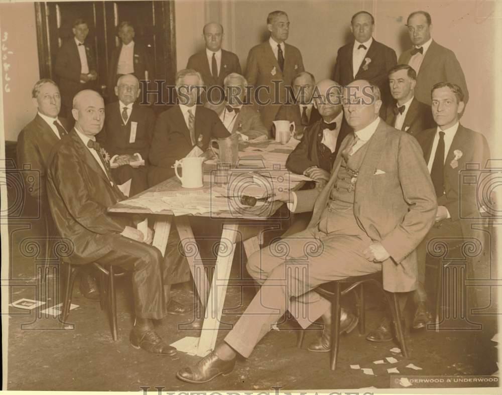 1924 Press Photo Committee on Resolutions for the Democratic Nat\'l Convention